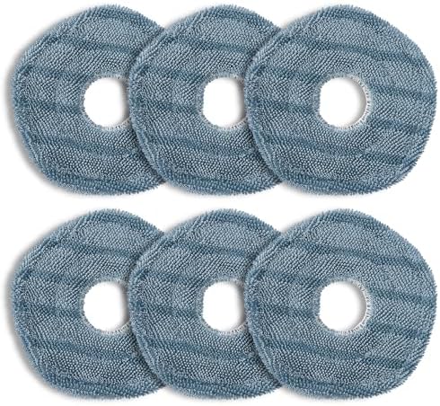 6-Piece Upvote Mop Pads for X10 Pro Omni Robot Vacuum