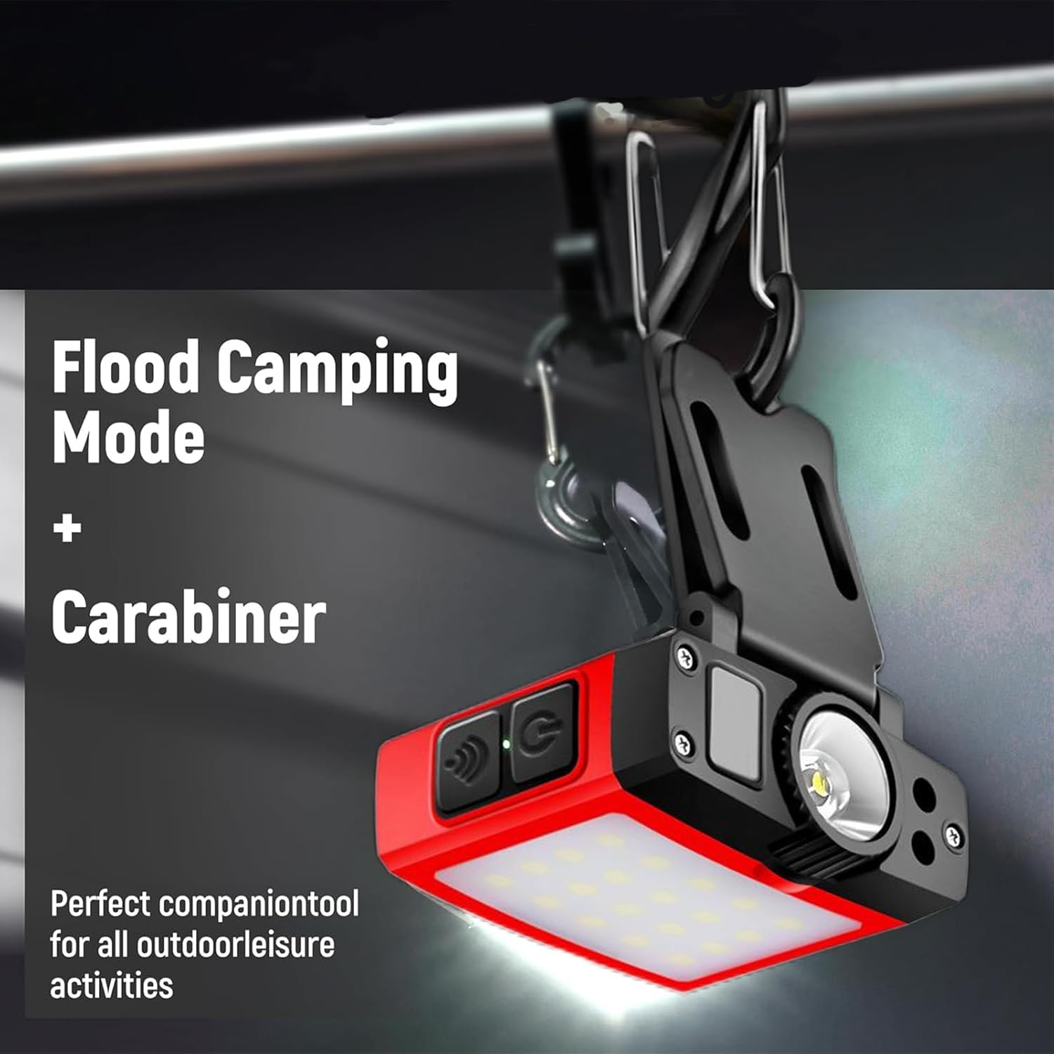 UMIONESet of Two Clip-On 800 Lumen Hat Lights with Motion Sensor