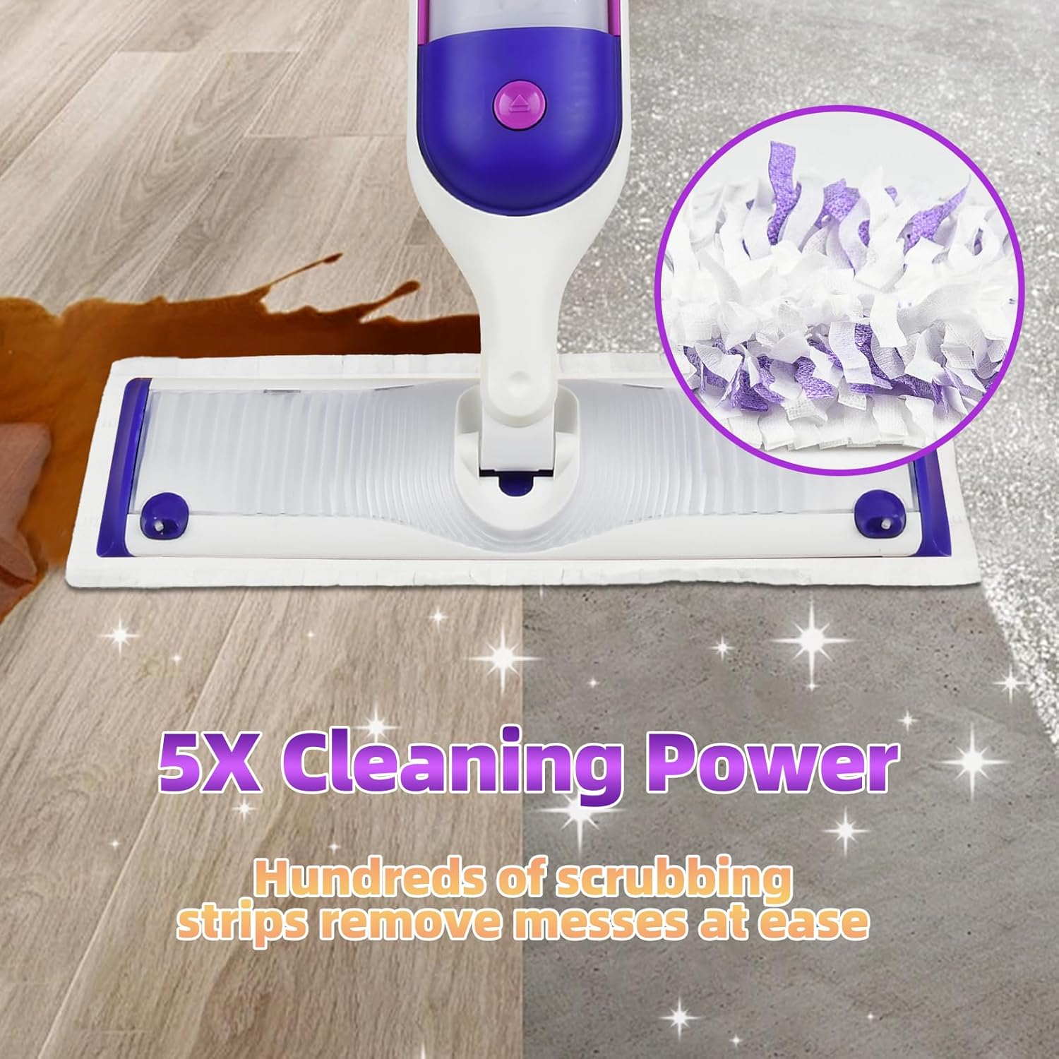 12 Pack Disposable Mop Pads for PowerMop Multi-Surface Floor Mop