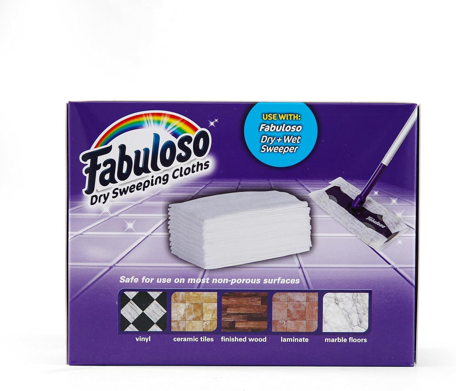 Fabuloso Dry Cloths 10 Pack - 160 Unscented