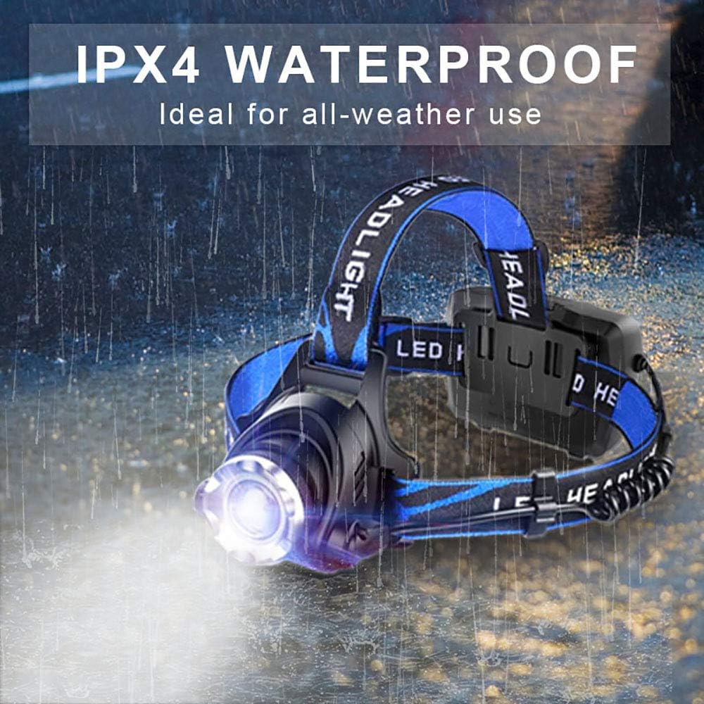 Bright Portable Rechargeable LED Headlamp
