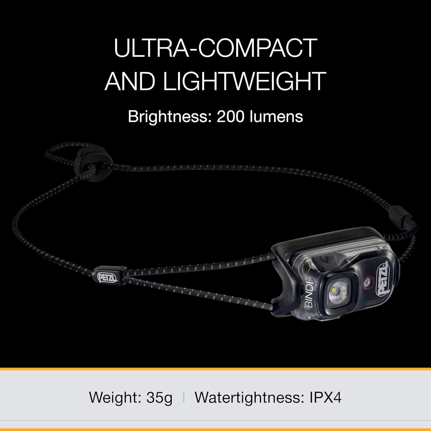 5050 Brightness Headlamp Compact Rechargeable for Outdoor Use
