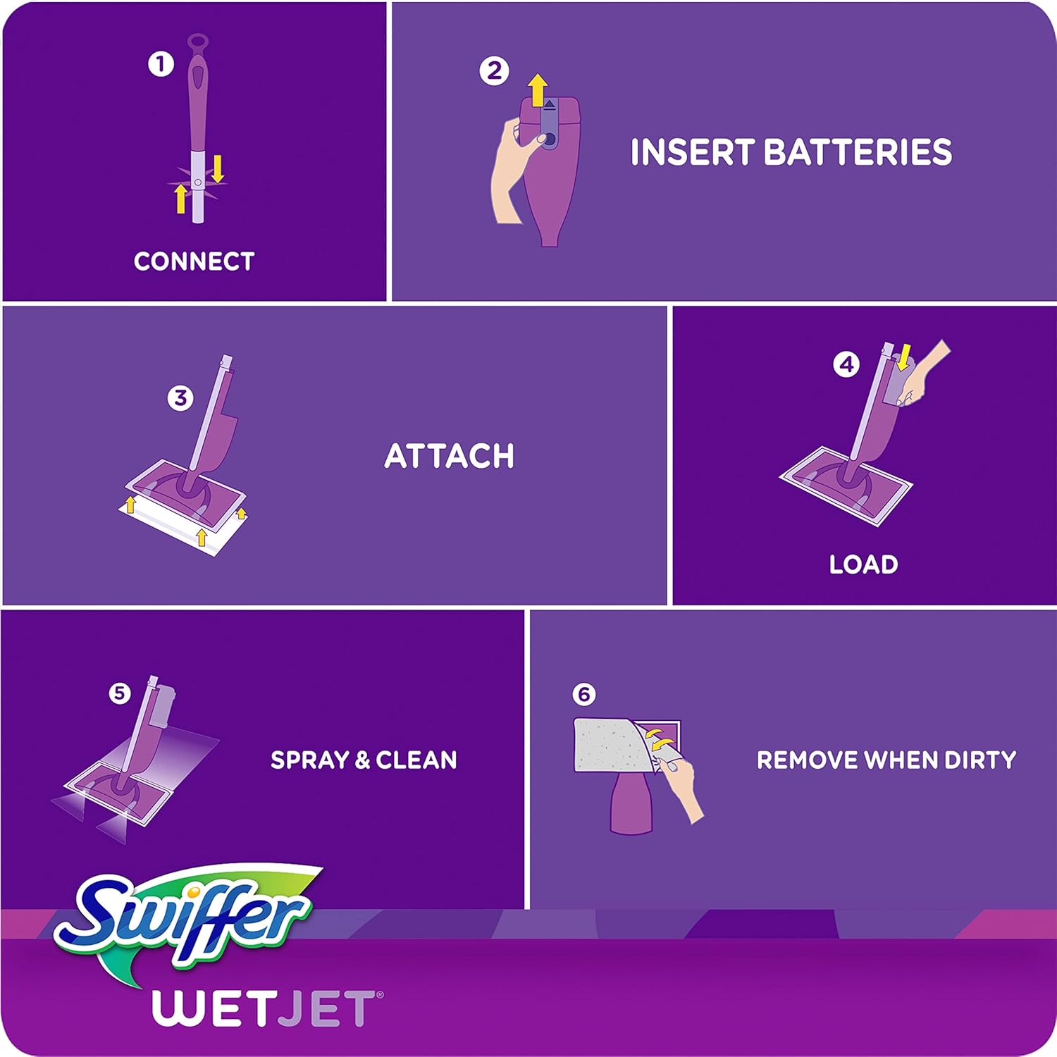 Swiffer WetJet Hardwood Floor Mop