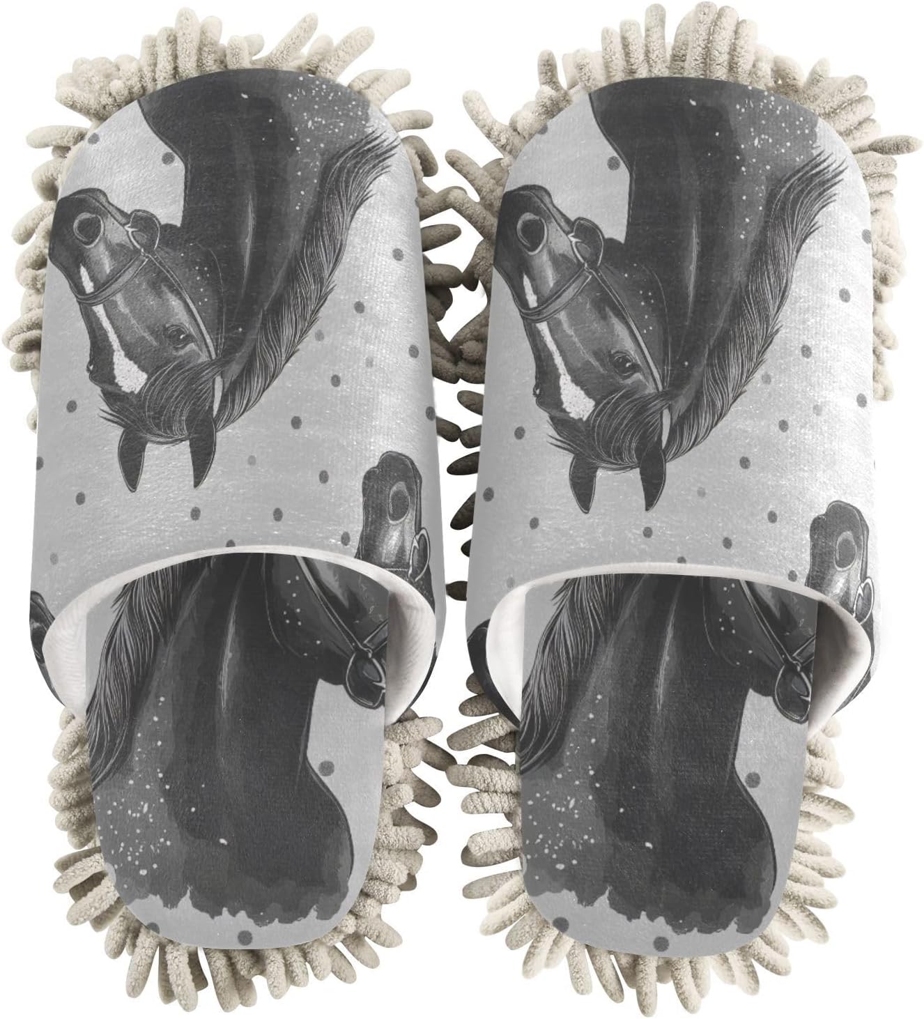 Clean Your Space with our Washable Mop Slippers