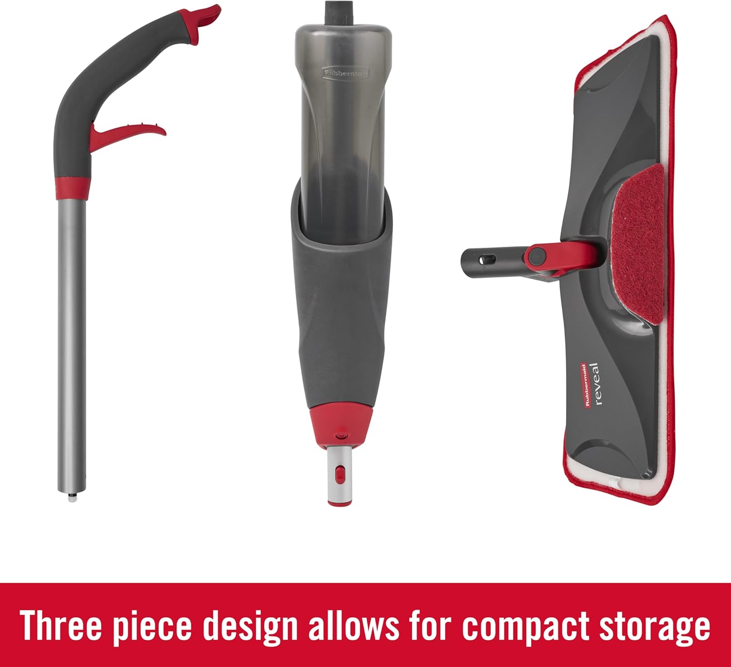 The Rubbermaid Reveal Spray Mop Sweep Effortlessly Clean All Areas