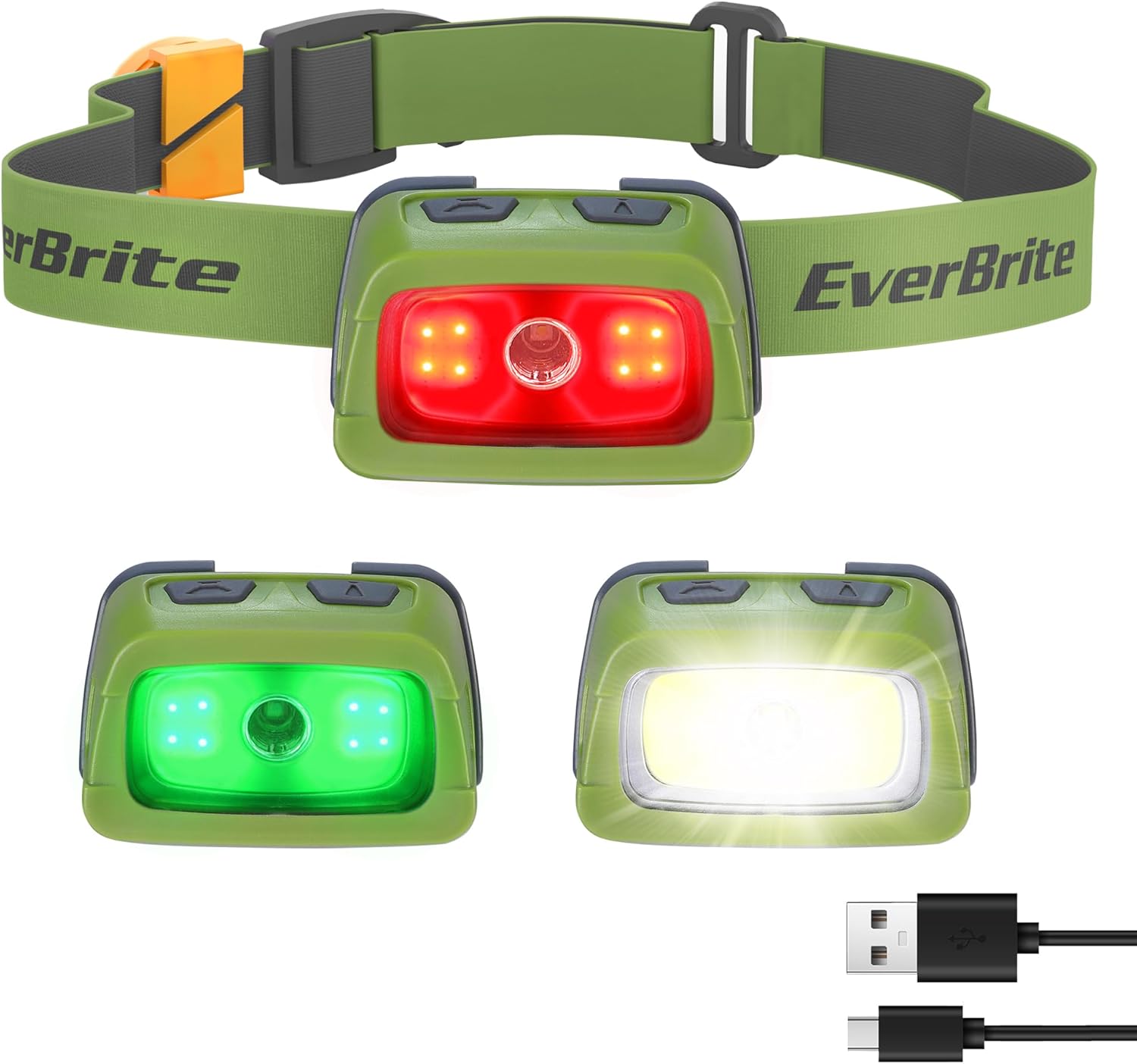 Rechargeable Headlamp - 7 Modes