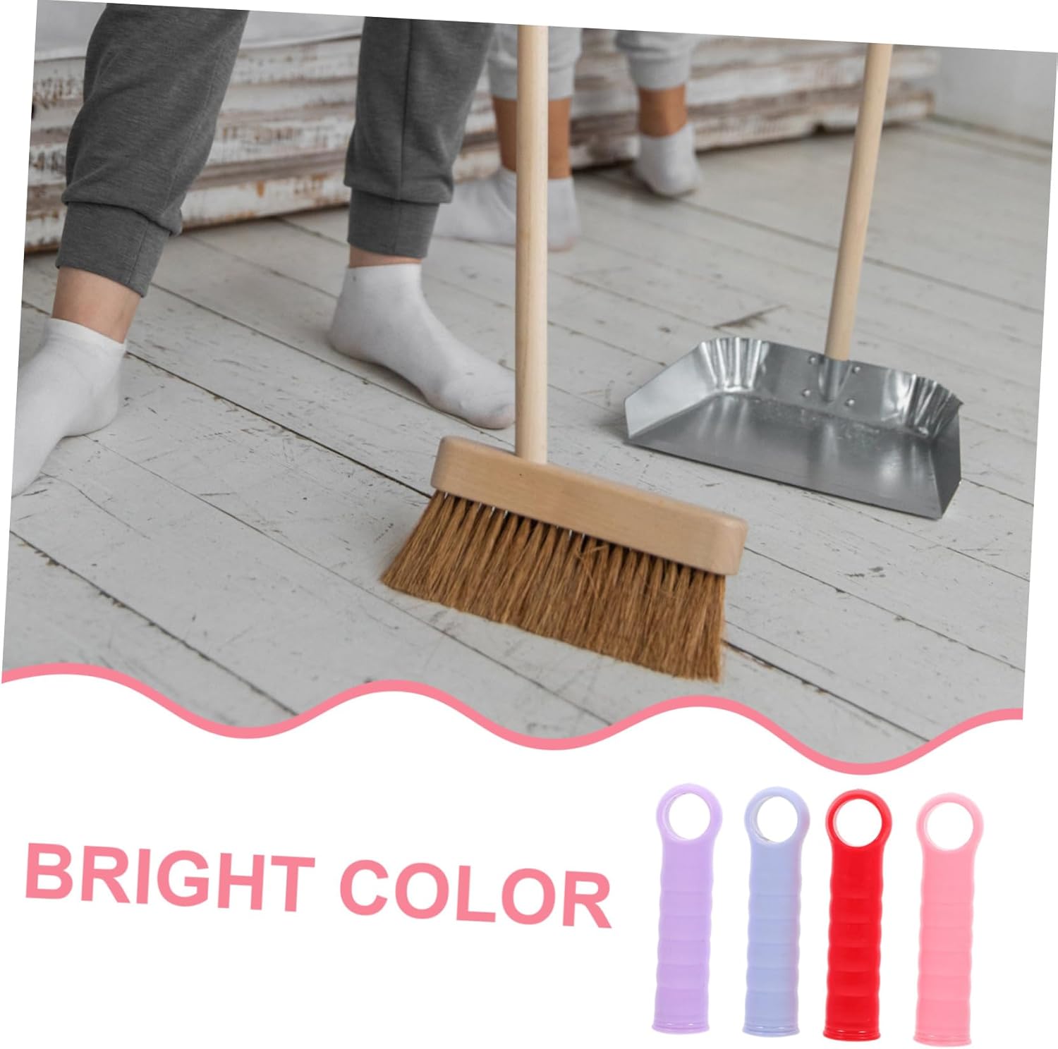 Sturdy Mop Handle End Cap Ergonomic Design for Comfort