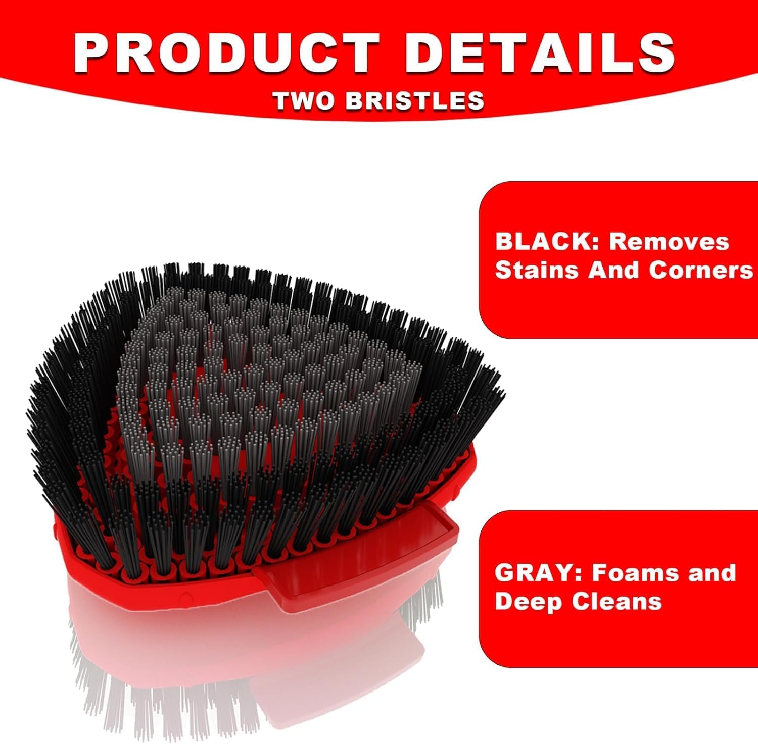 Upgrade scrub brush attachments for OcedarEasyWring 1 Tank Mop