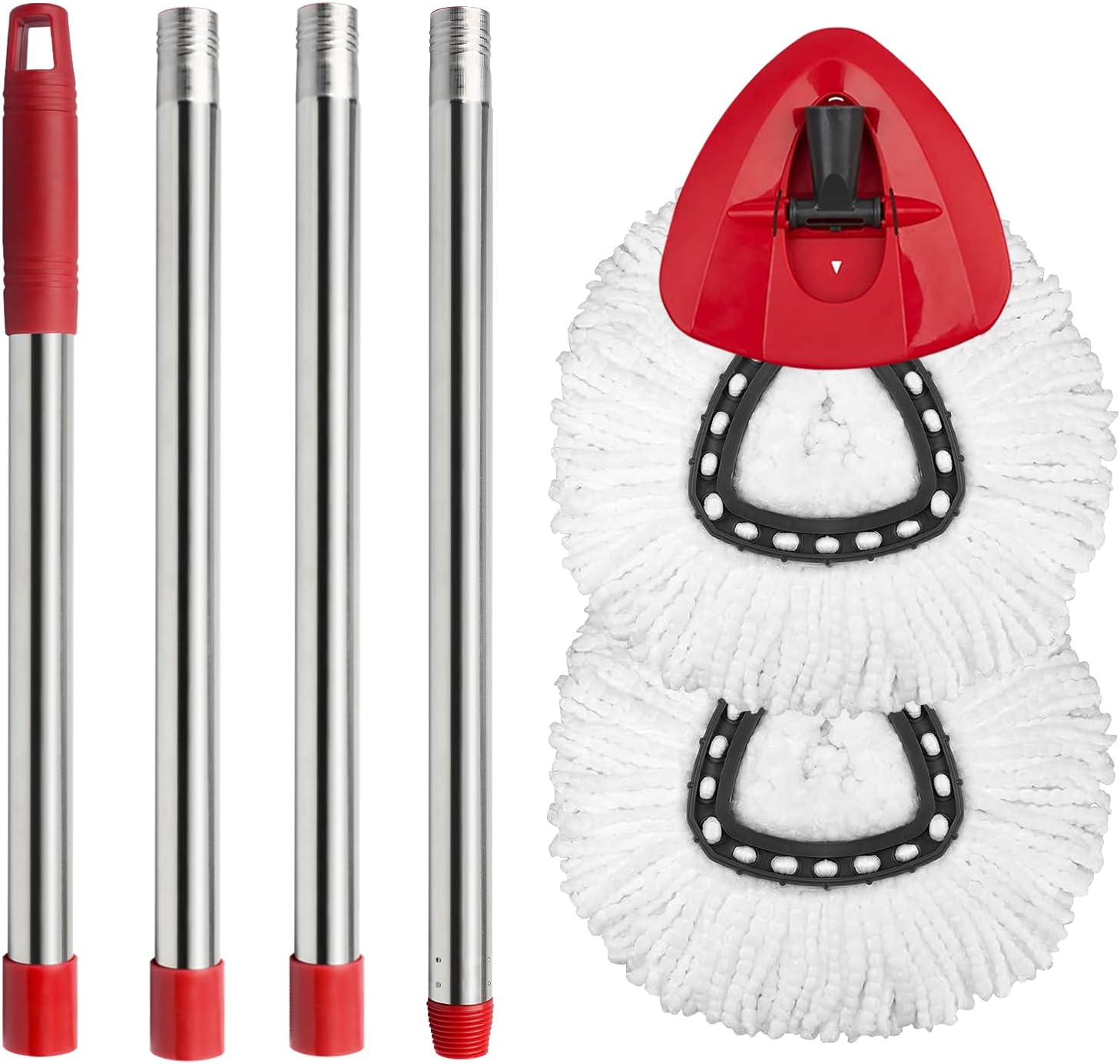 HiBaBy 2 Spin Mop Set Compatible with OCedar Mop