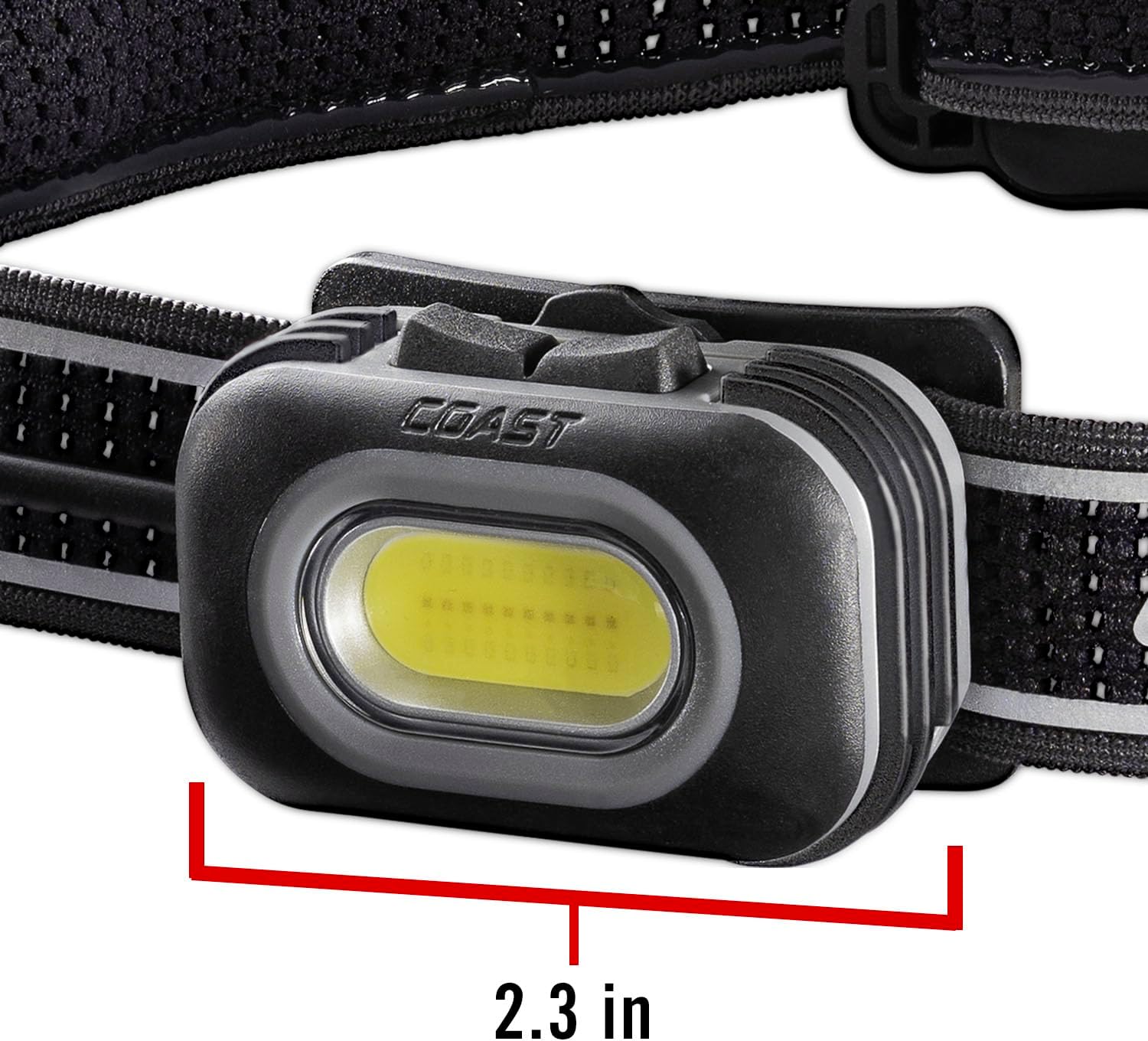Coast RL10R 750 Lumen Headlamp with Variable Light and Rear Safety