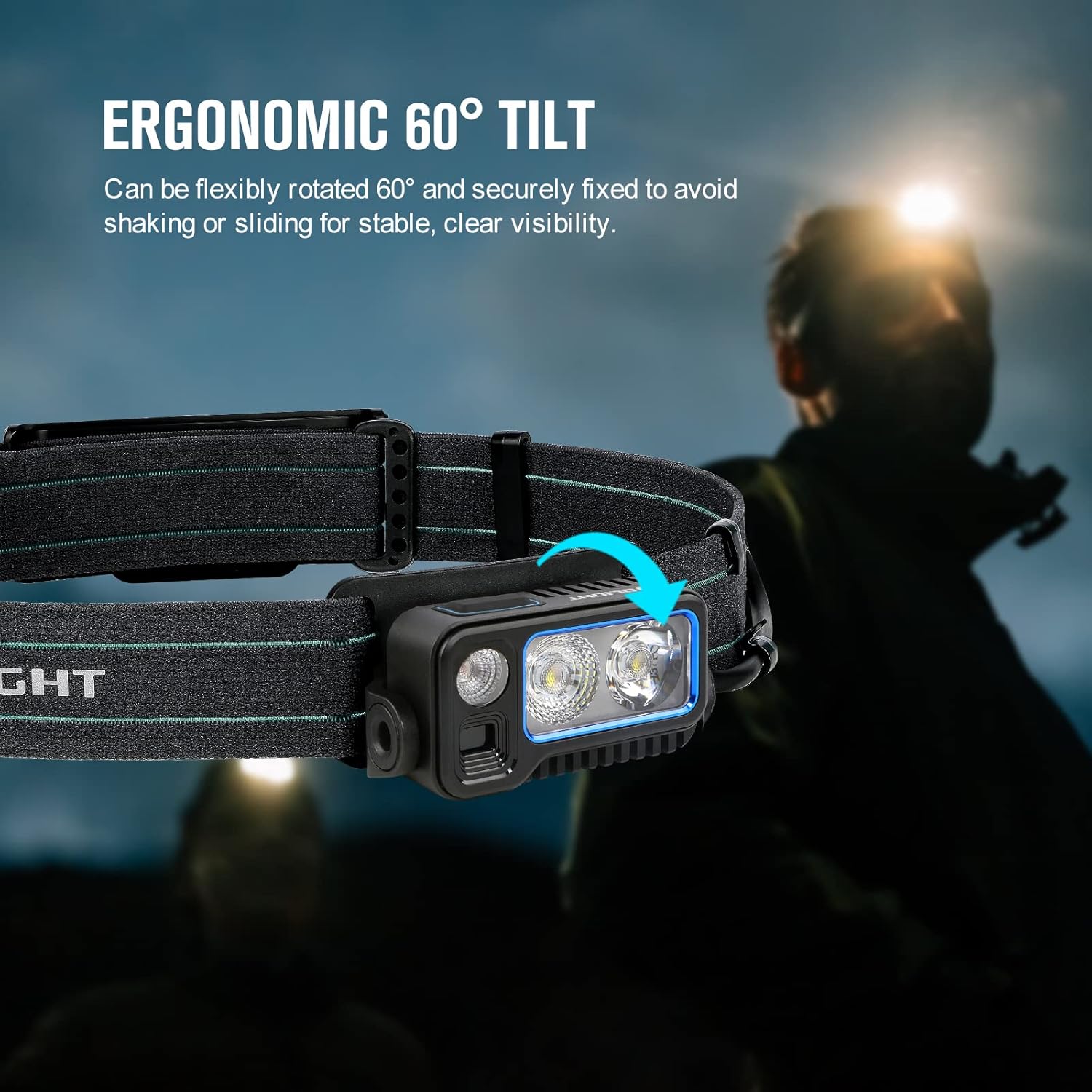 OLIGHT Array 2 Pro 1500 Lumens Headlamp with Red Light Option