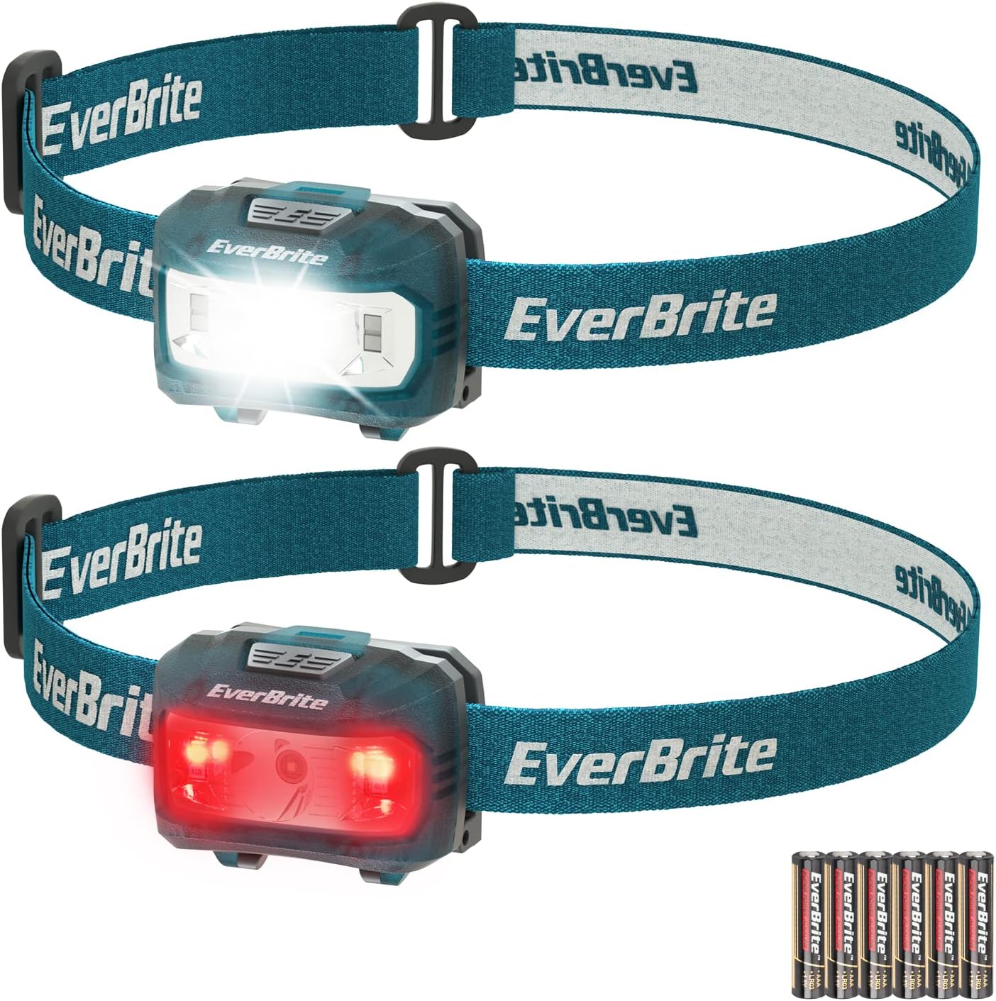 Flash-Bright 7-Pack LED Headlamp with 21 AAA Batteries