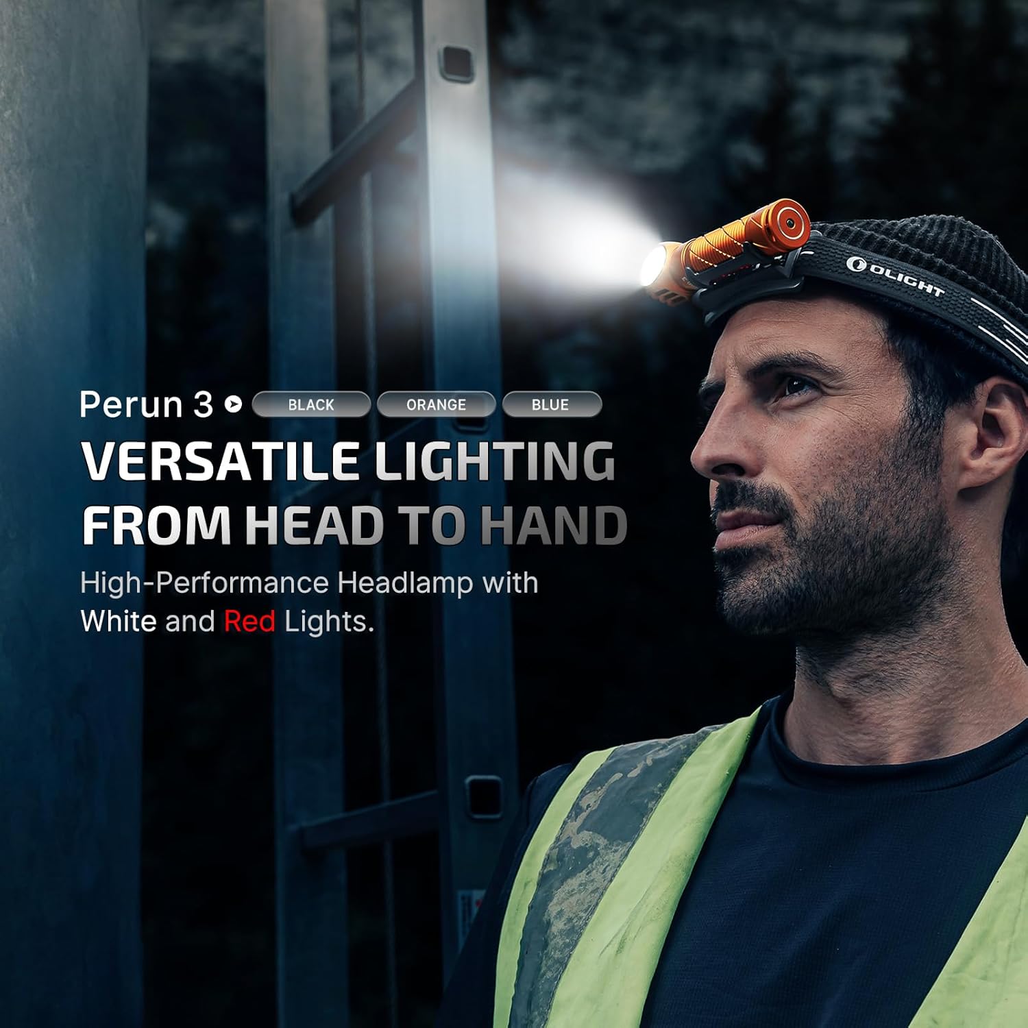 Rechargeable Headlight with LED Bundle