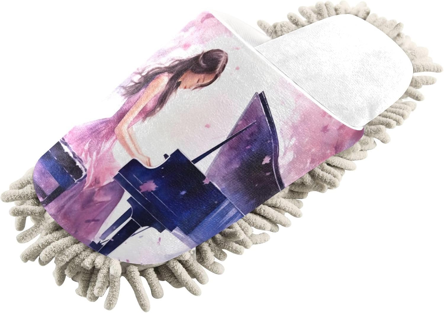 Effortless Floor Care with RunningBear Play Piano Mop Slippers