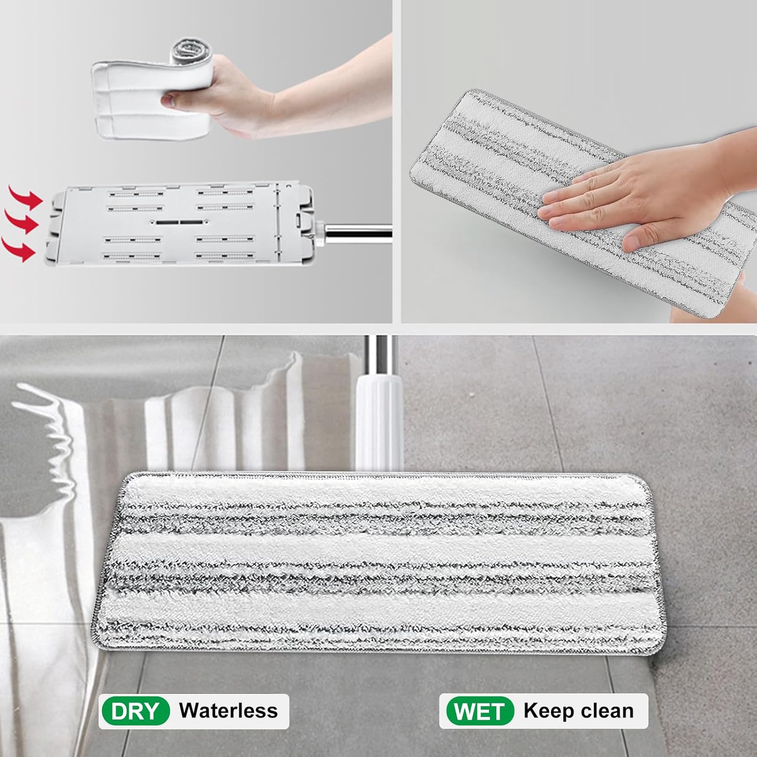 Hib baby 5 pack flat mop pads