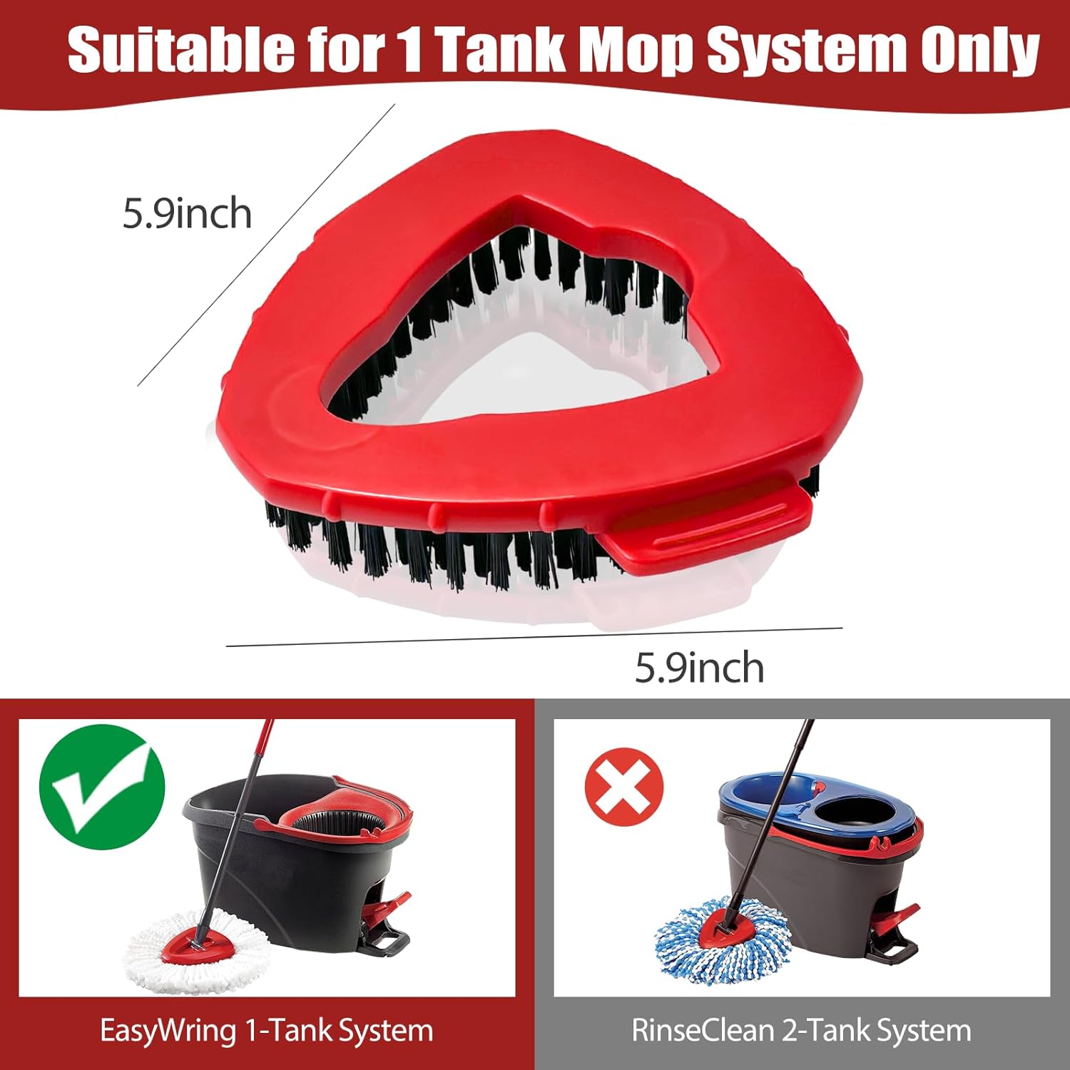Puiuisoul 2 Pack Spin Scrub Brush Replacement Heads