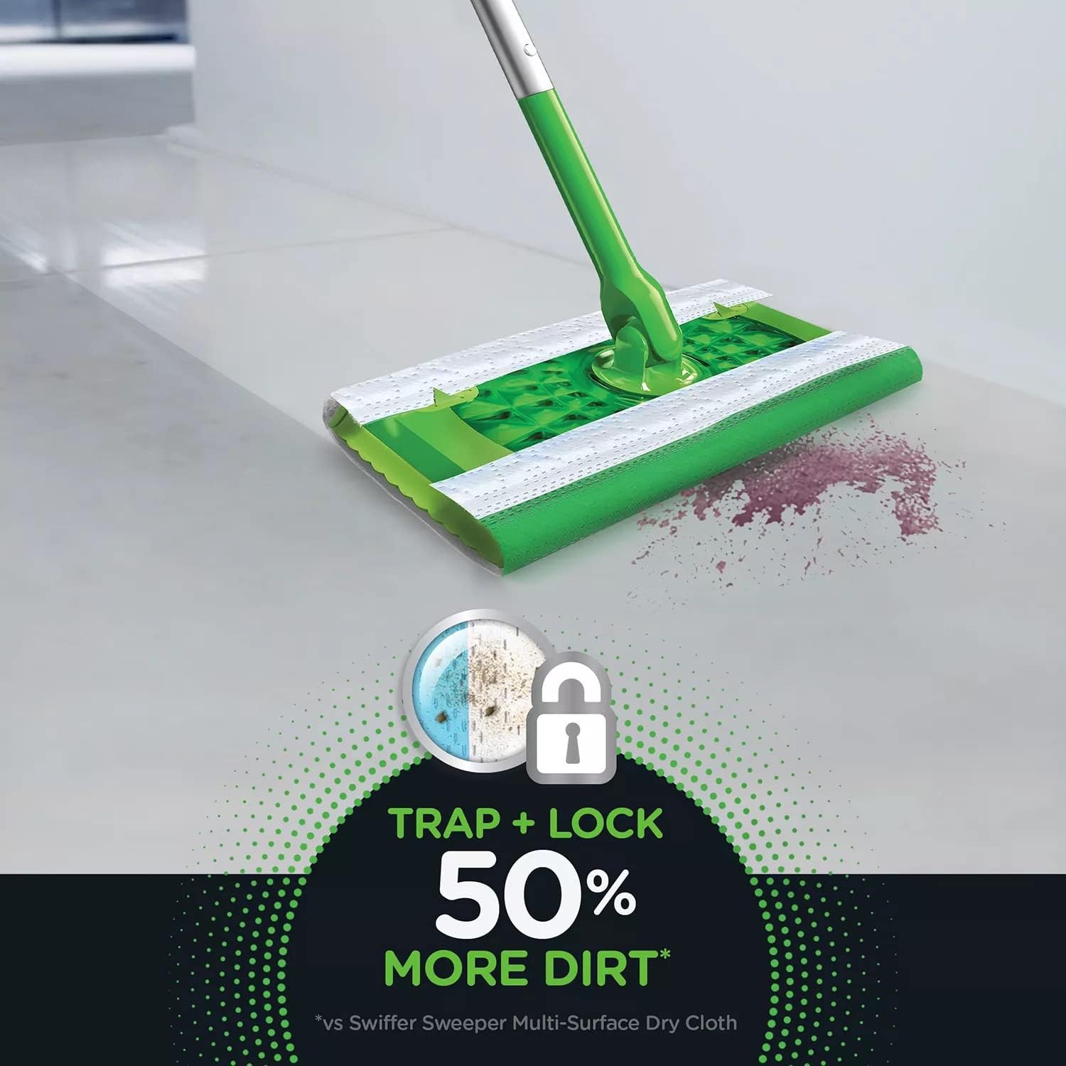 Swiffer Sweeper LAVENDER 54 CLOTHS