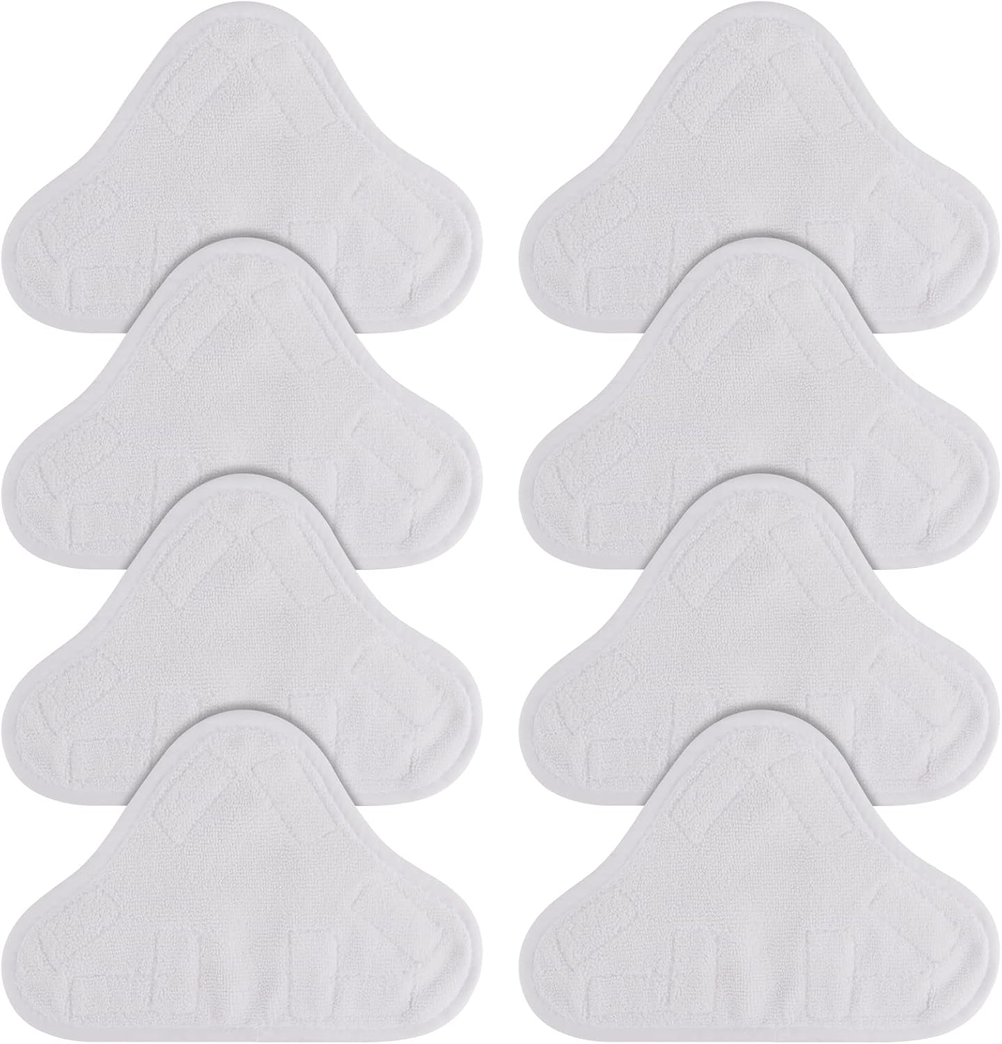Microfiber Steam Mop Pad Replacement for H2O H20 Steam Cleaners - 8-Pack