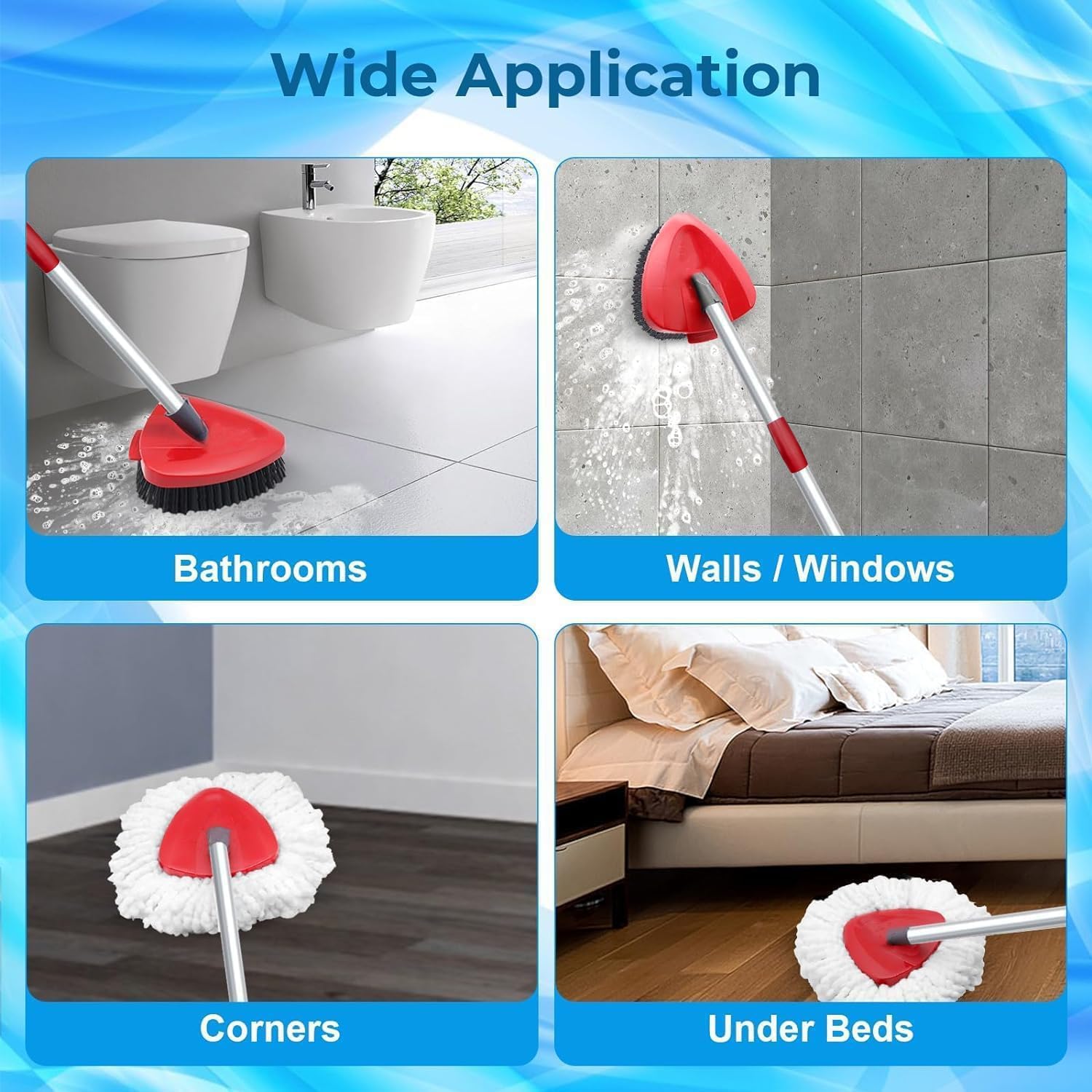 Multi-Purpose Mop Replacement Set