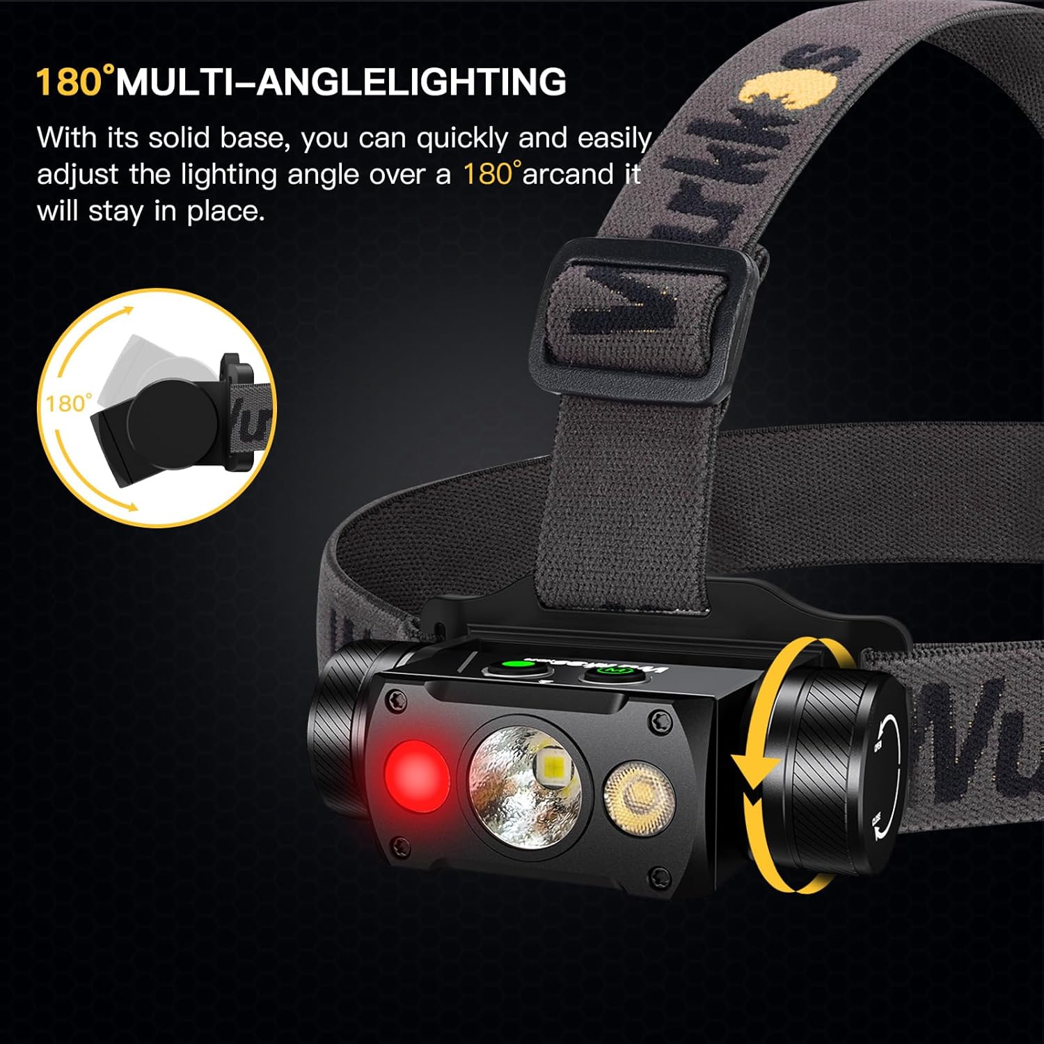 Wurkkos HD50 4000 Lumens LED Headlamp with 6 Modes 1