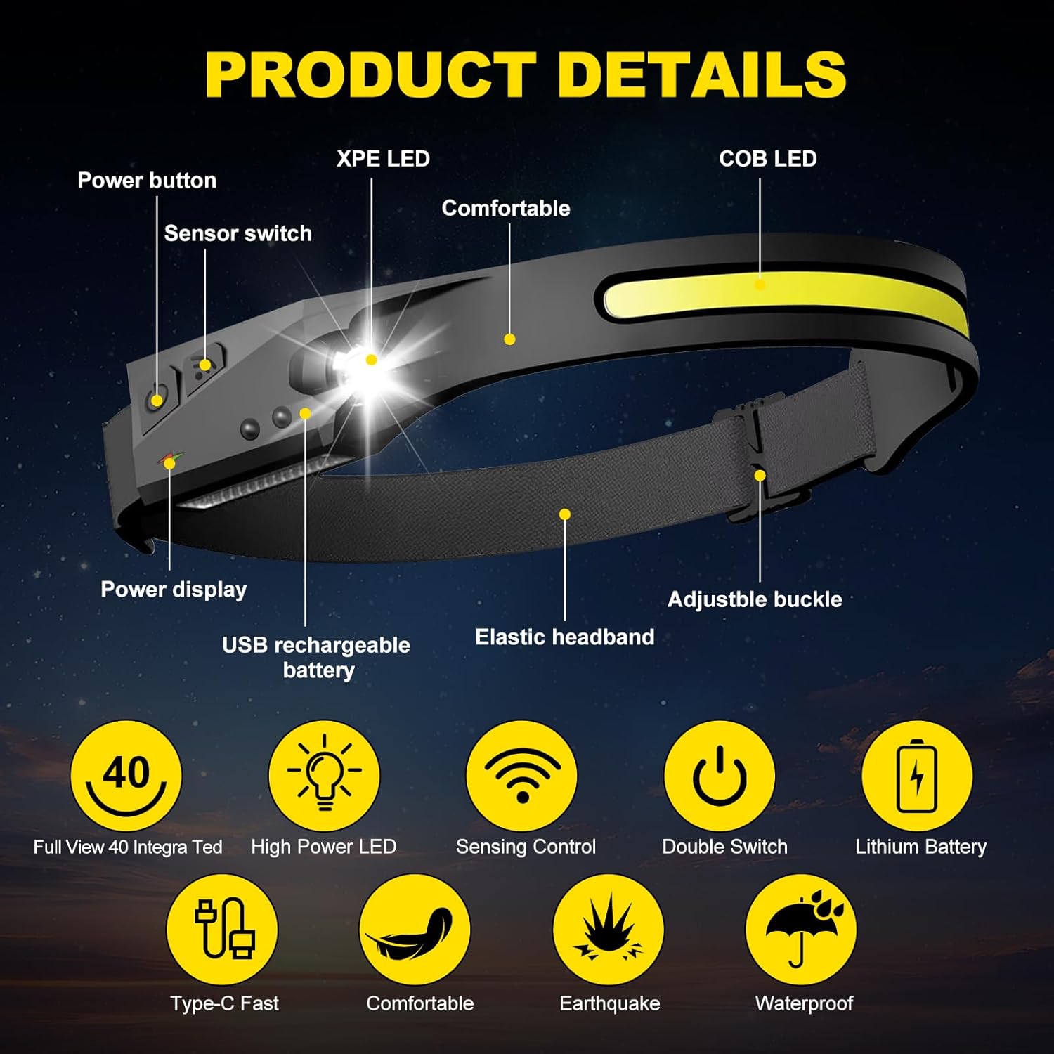 230 Wide Beam Headlamp