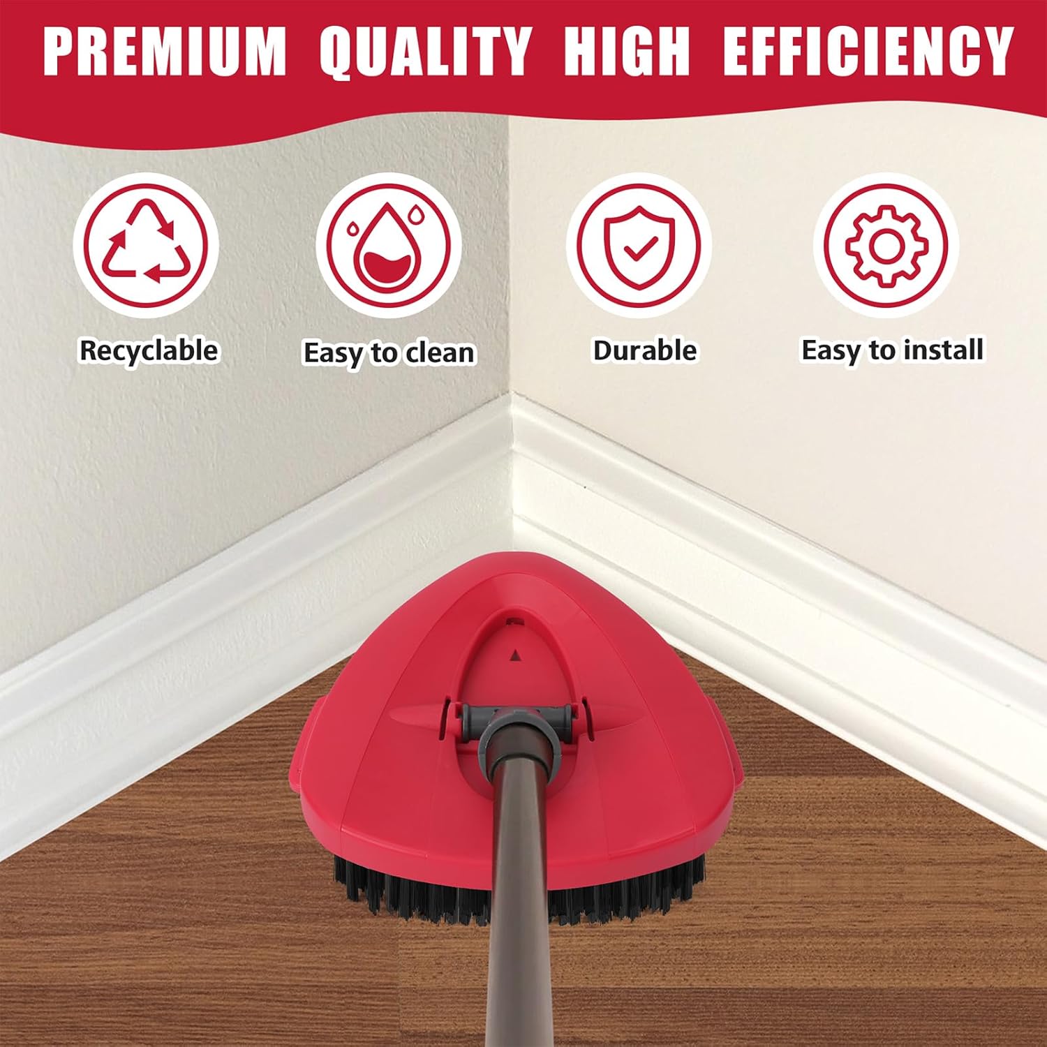 Tidy Monster scrub brush replacement head for bathroom and kitchen cleaning