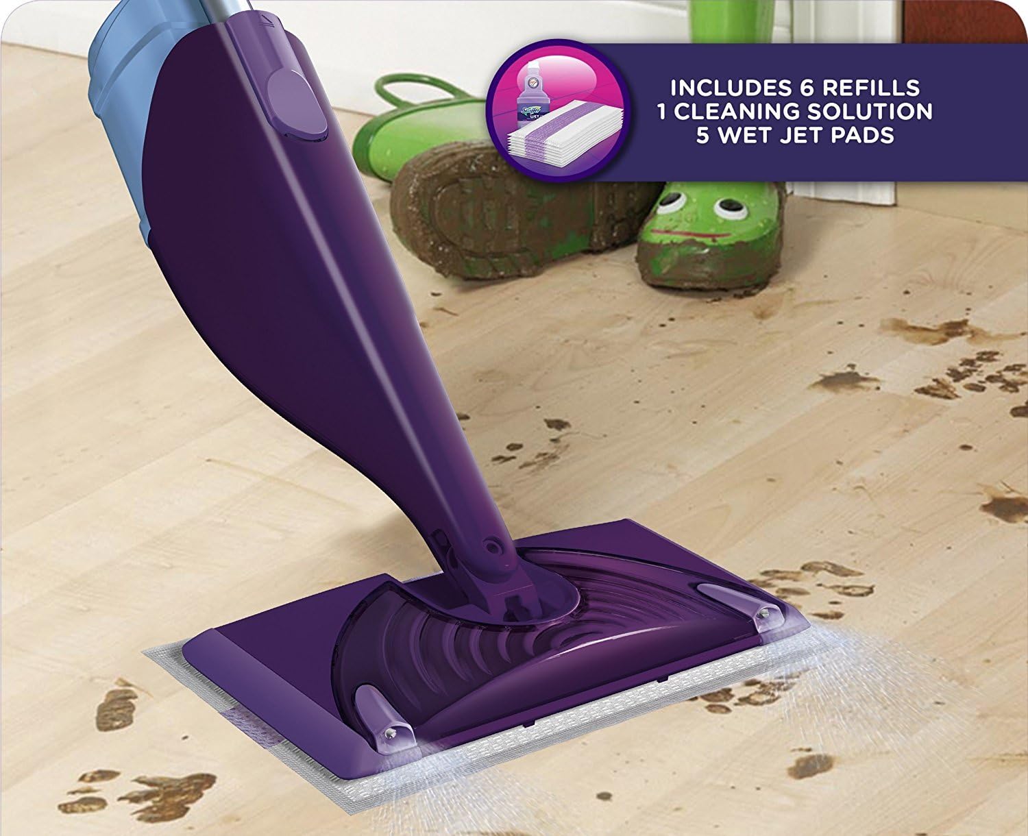 Swiffer WetJet Starter Kit - Mop more