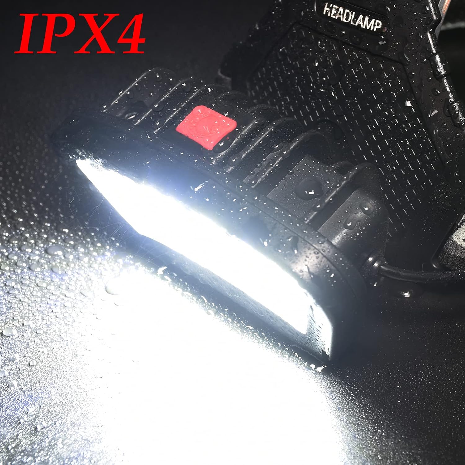 DARKBEAM Rechargeable 2000 Lumen LED Headlamp with 6-10 Hour Battery Life