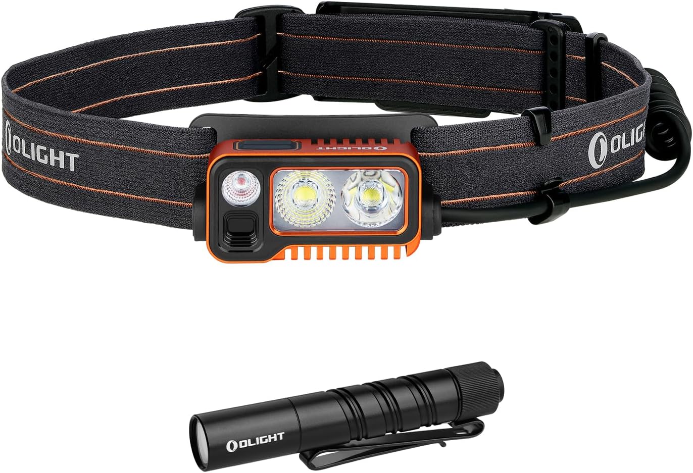 OLIGHT Array 2 Pro 1500 Lumens Headlamp Bundle