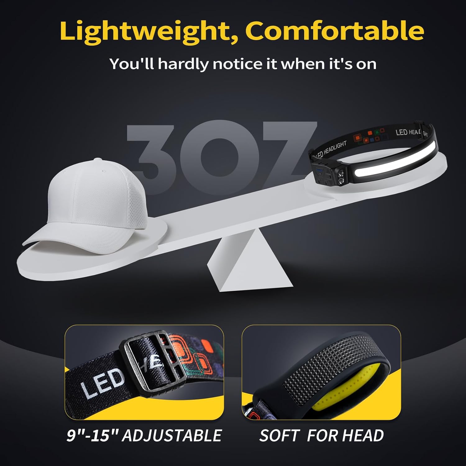 High-Brightness 230 Wide Beam Headlamp