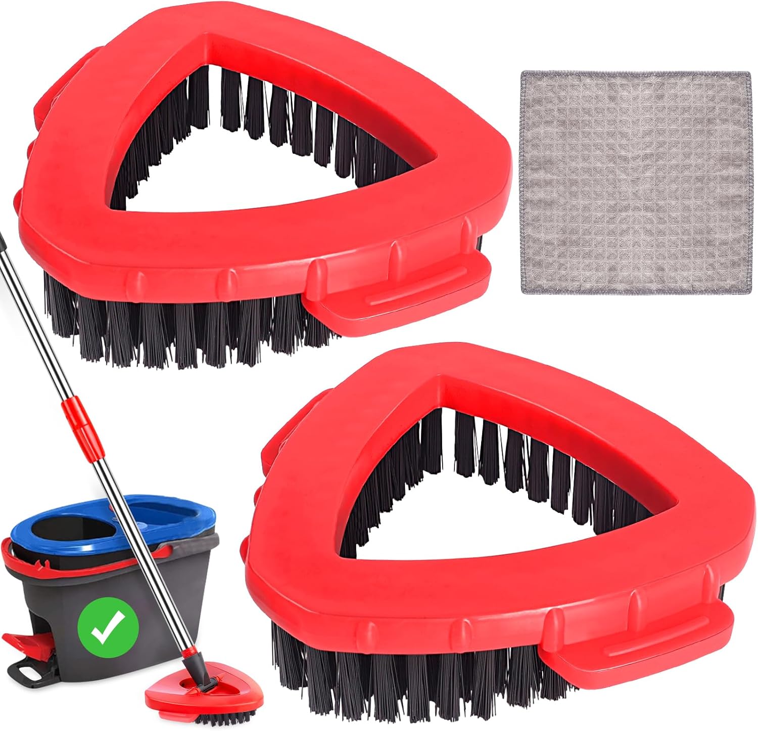 Scrub Brush for O Cedar RinseClean 2 Tank System