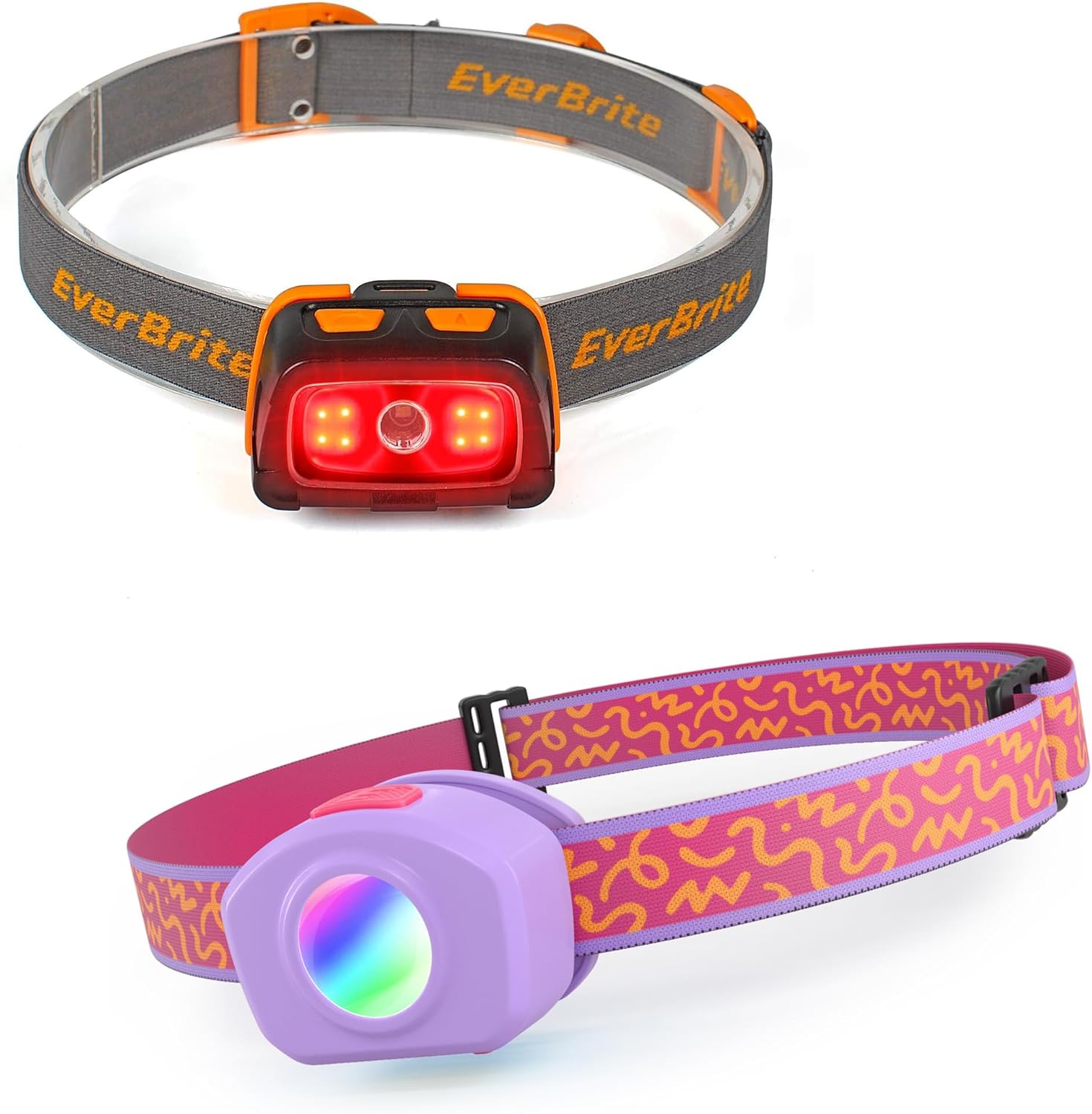 300 Lumens Headlamp for Camping Dual LED Modes Durable Design