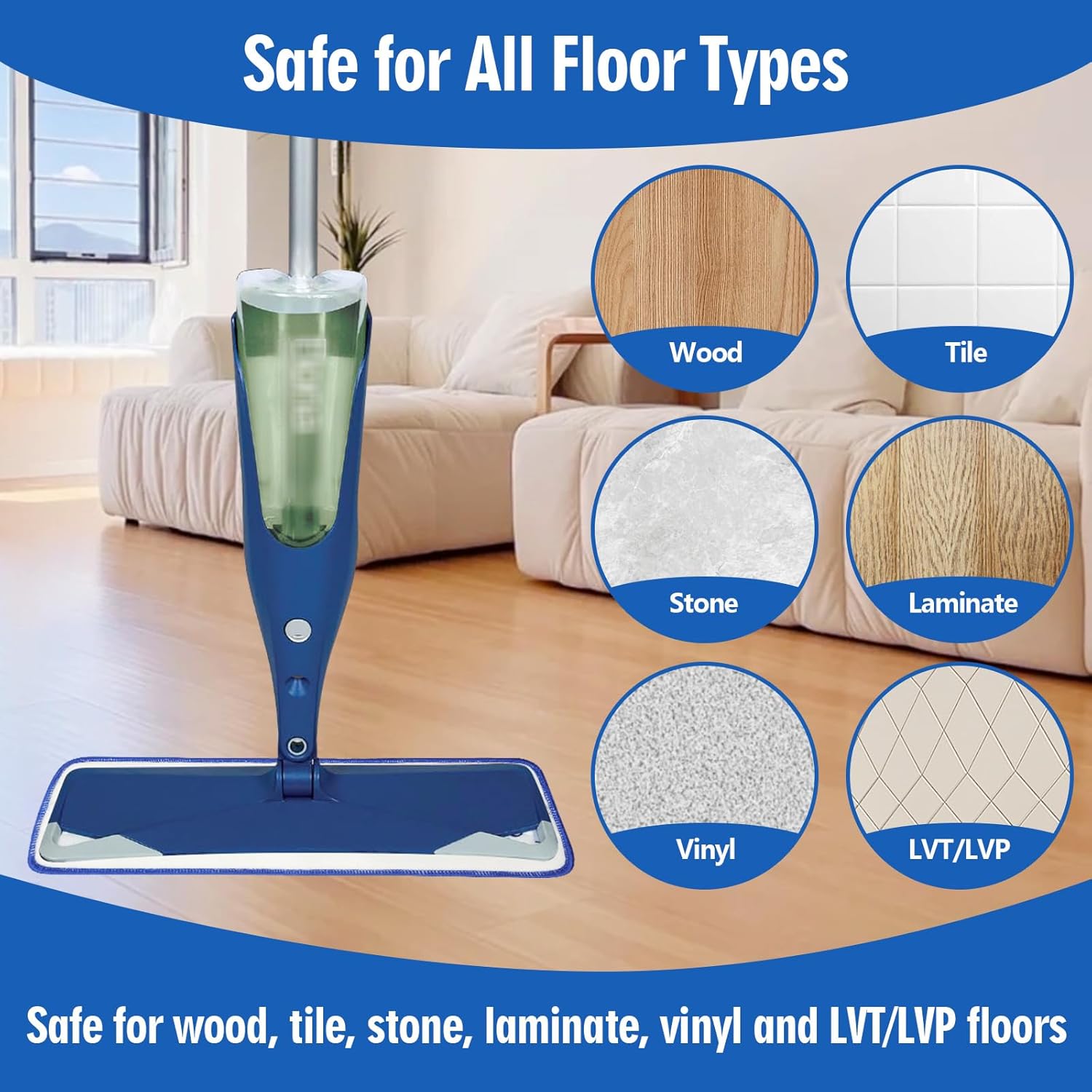 Clean Pro Microfiber Mop Pad Set