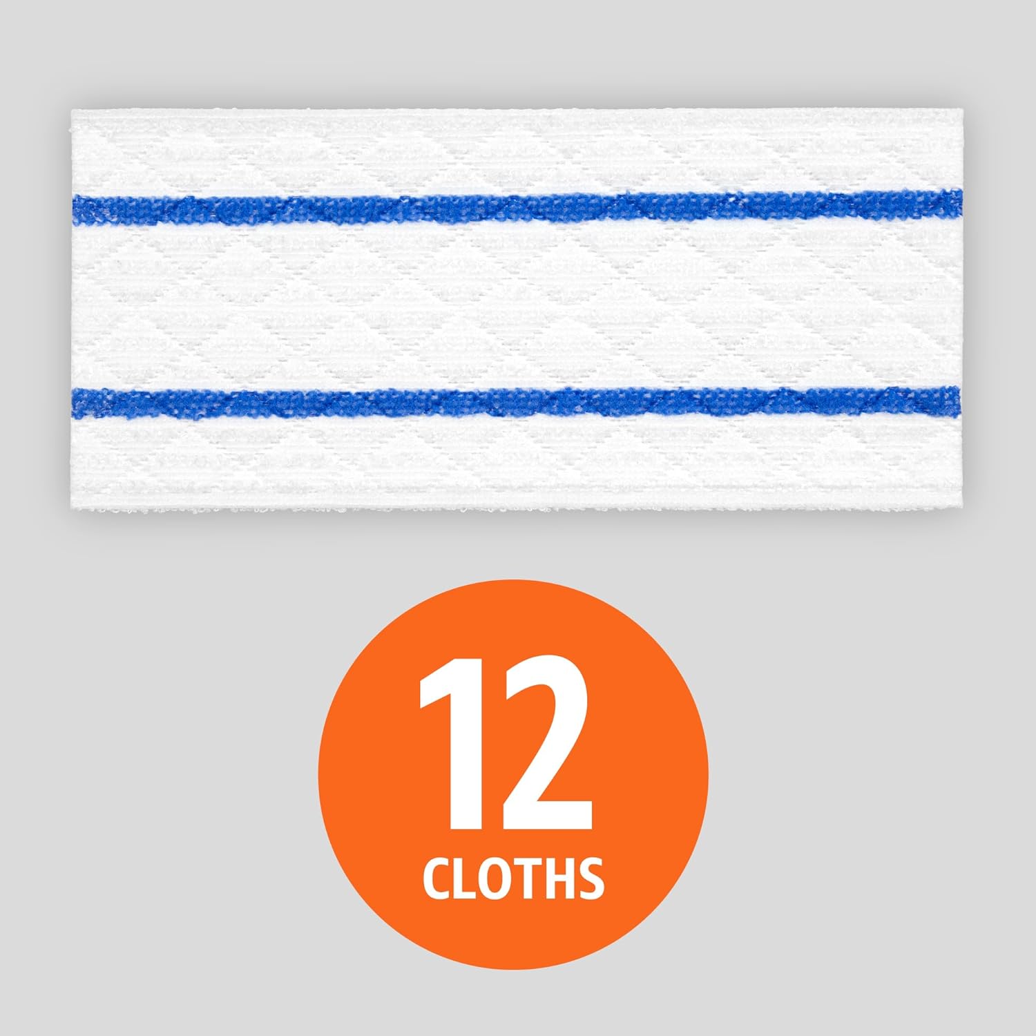 Amazon Basics Scrub-Free 12-Pack Mop Replacements