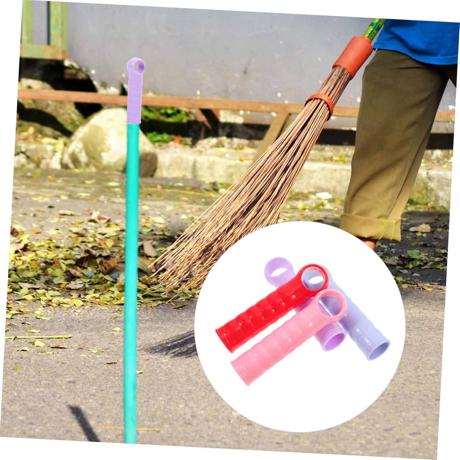 Sturdy Mop Handle End Cap Ergonomic Design for Comfort