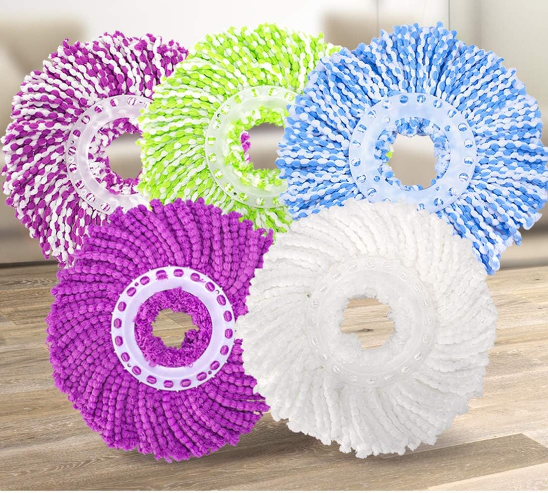5 Replacement Mop Micro Head Refill for 360 Spin Magic Mop