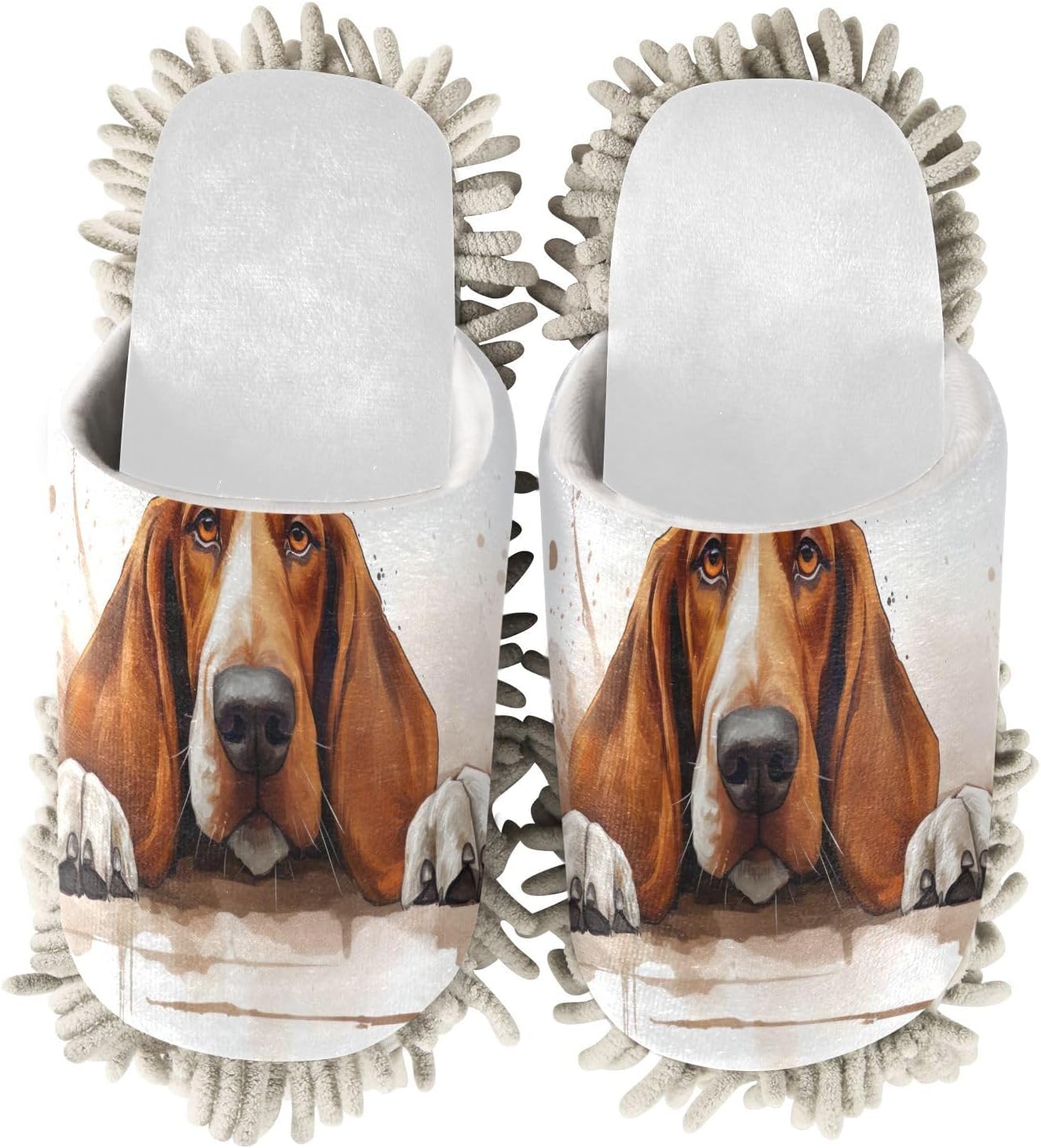 Versatile Hound Slippers for Perfect Cleaning