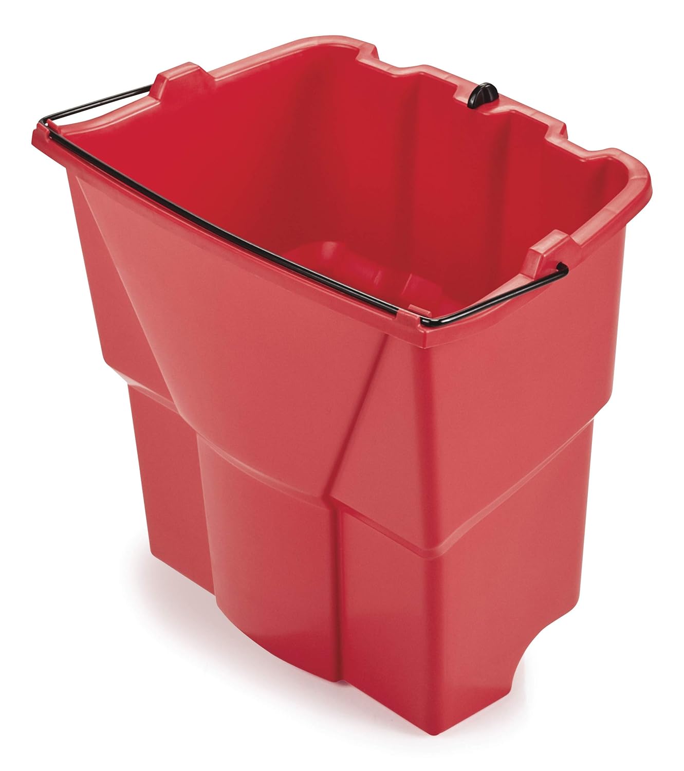 rubbermaid commercial dirty water bucket for wavebrake 20 35 Qt system red