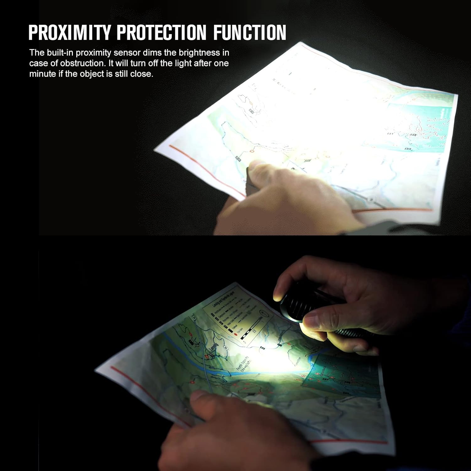 Bright Portable - 1100 Lumen Rechargeable LED Headlamp