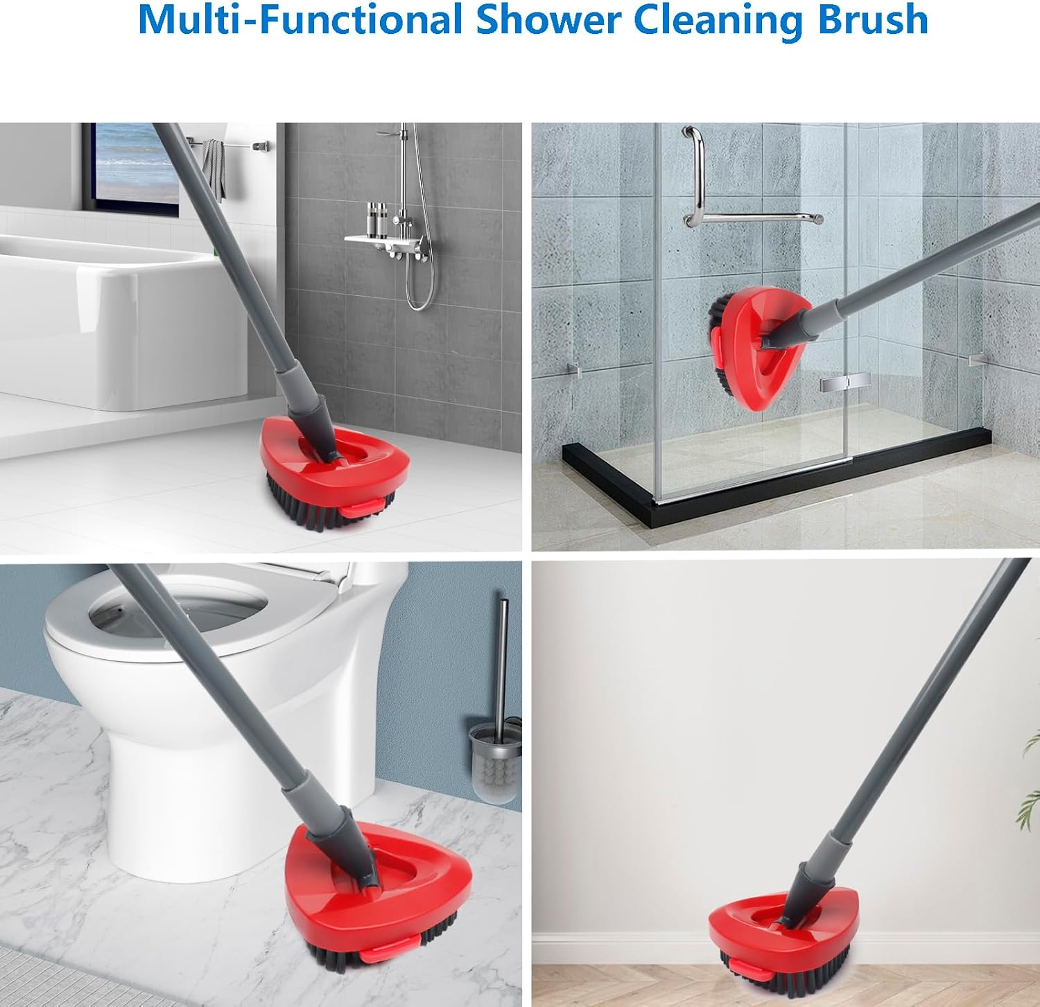 2-Piece Scrubber Brush for O Cedar 2 Tank System
