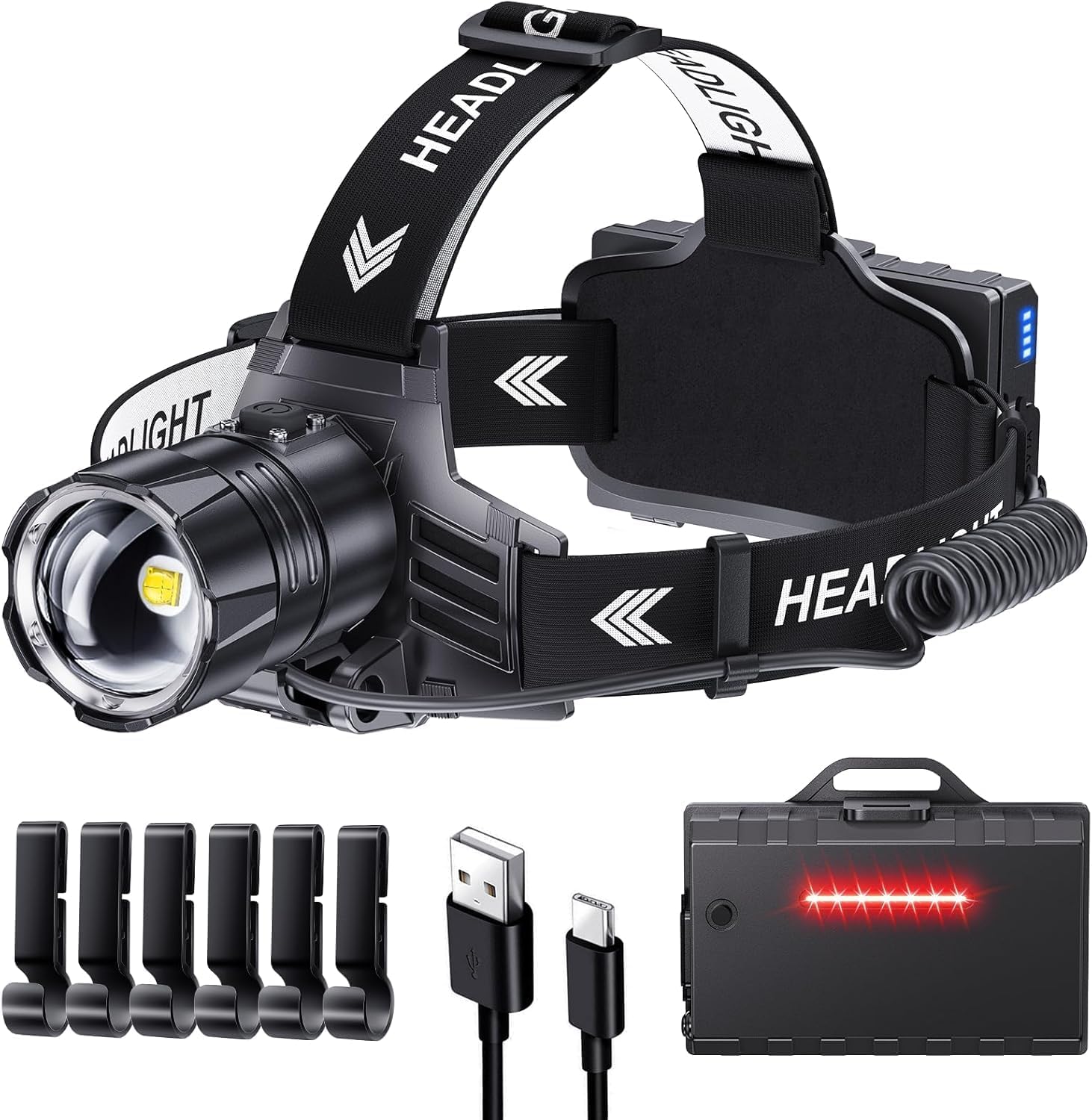 Sturdy Dual-Color Headlamp