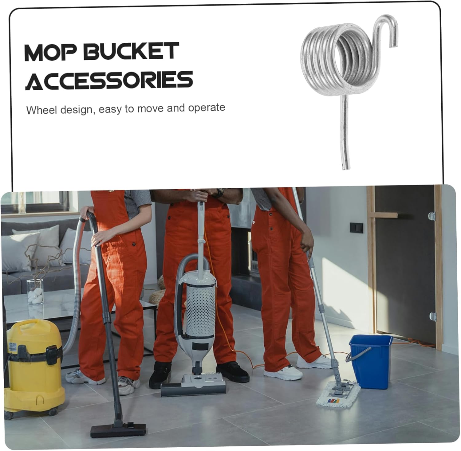 Professional Mop Bucket Spring with Durable Design