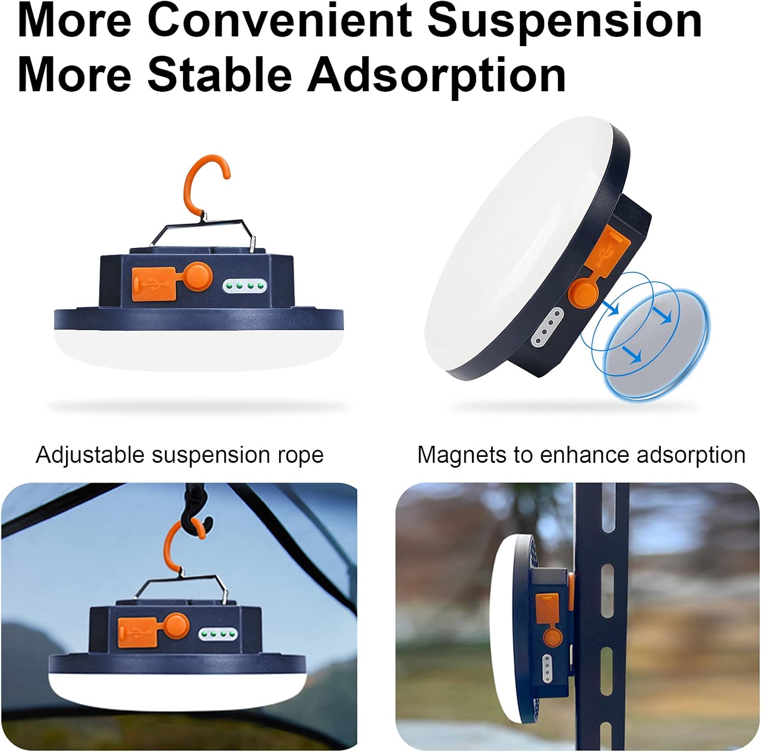 10000mAh 4000LM Portable LED camping lantern waterproof rechargeable for emergency use