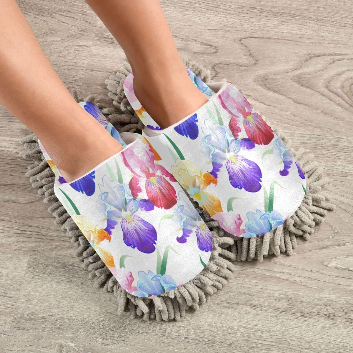 Iris Floor Mop Slippers