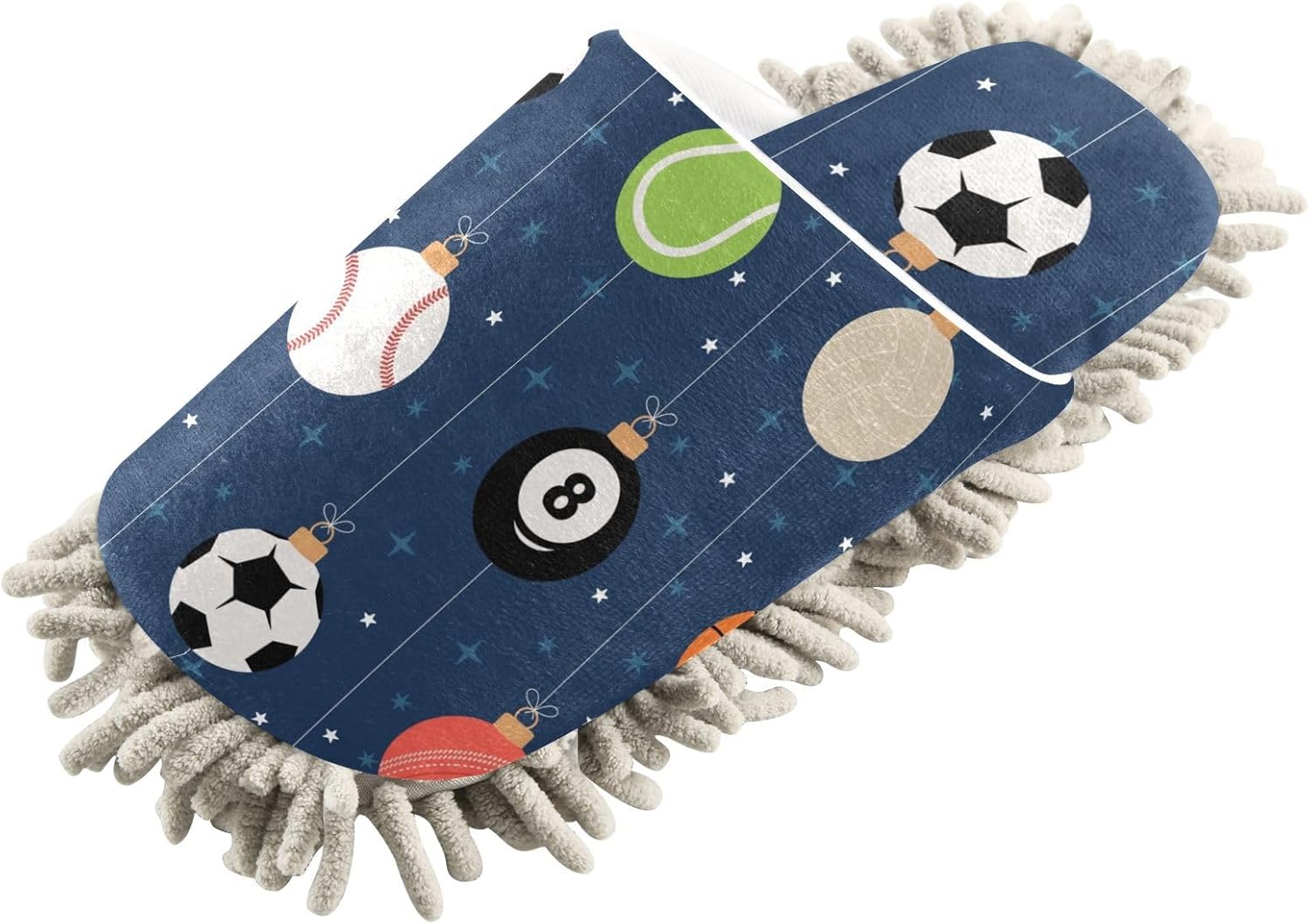 Kigai Microfiber Slippers with Mopping Function for Floors Cleaners