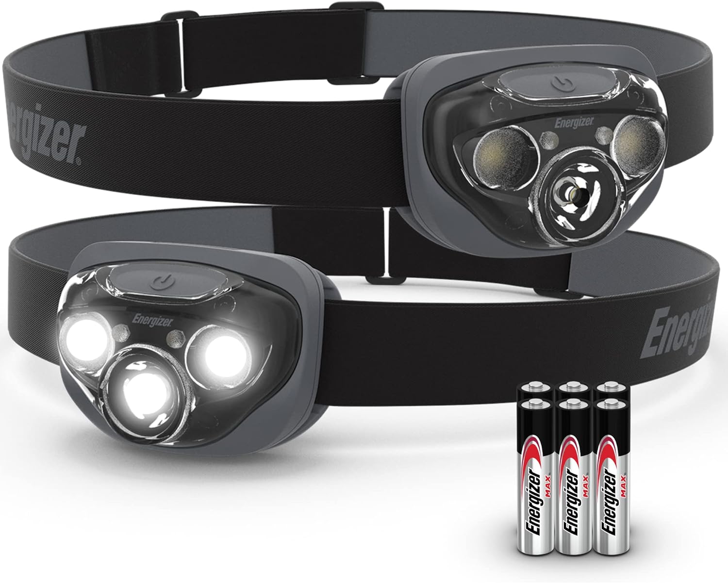 Energizer LED Headlamp PRO 2-Pack Durable Reliable for Survival Beyond