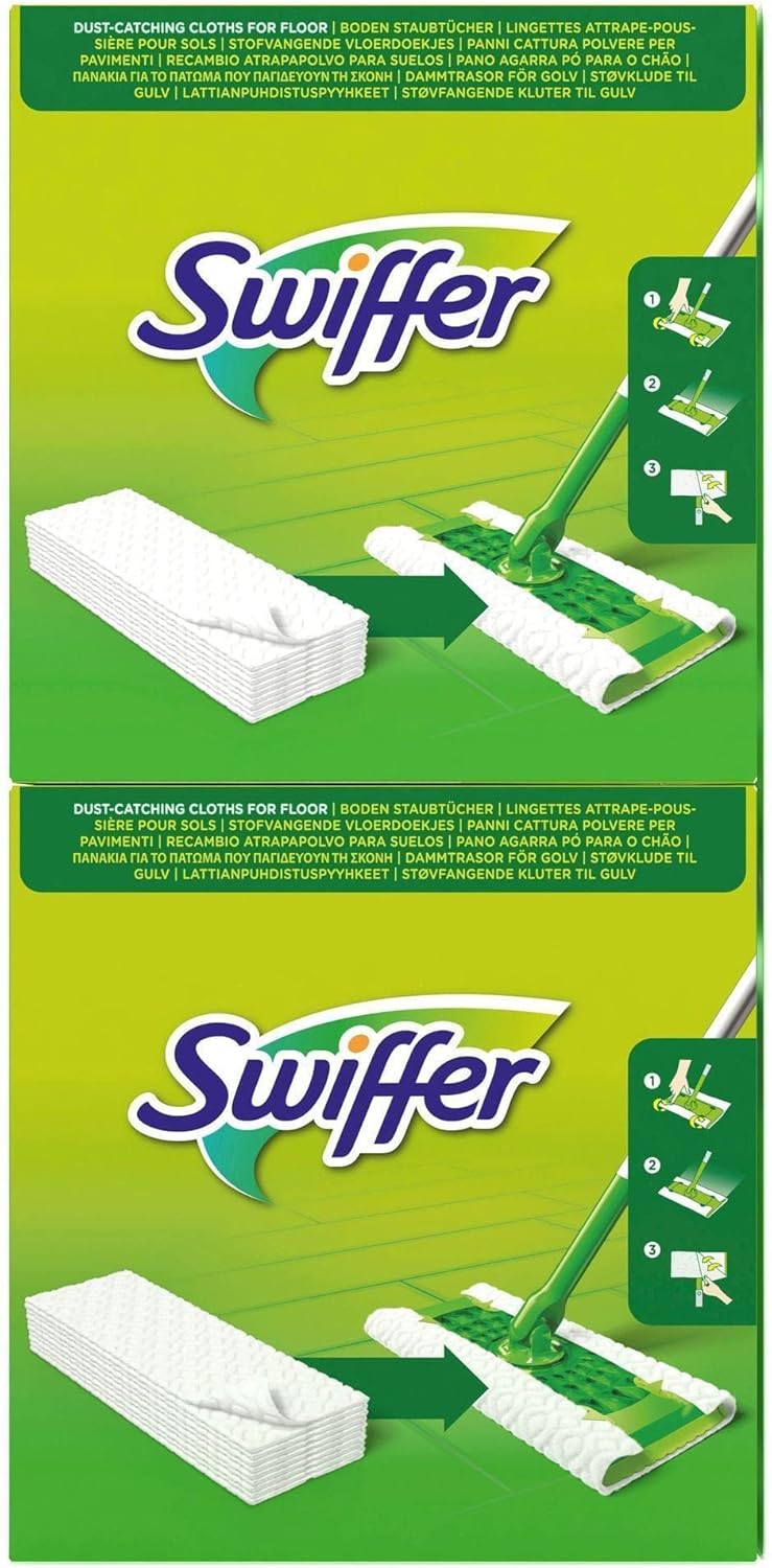 80 Swiffer Dust Mops - Effortless Housekeeping with Electrostatic Technology