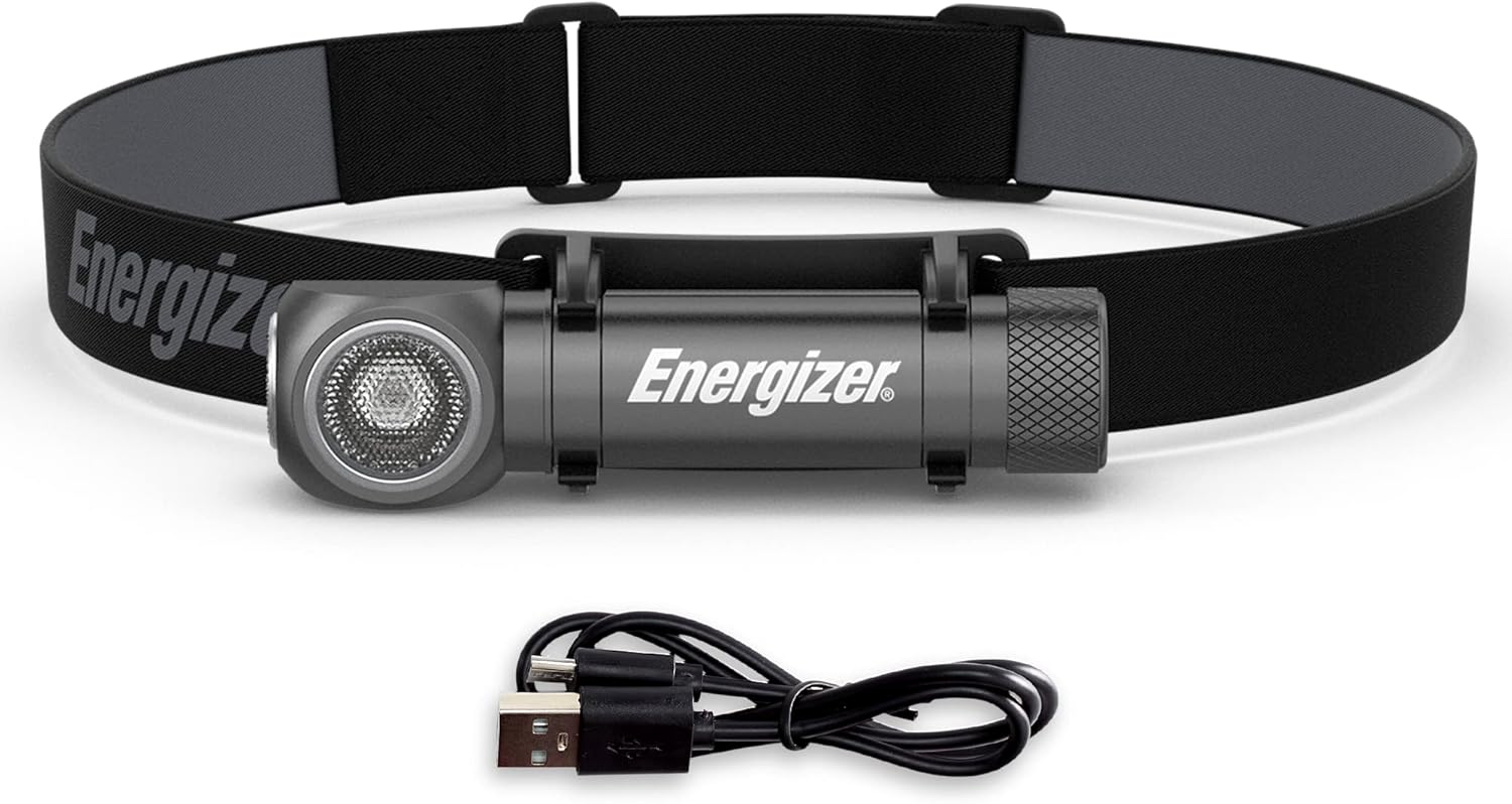 Energizer LED Headlamp X1000 1000 Lumen Turbo Mode Water Resistant