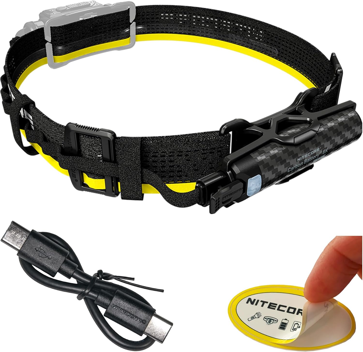Nitecore Carbon 6K Kit - Extend Headlamp Runtime