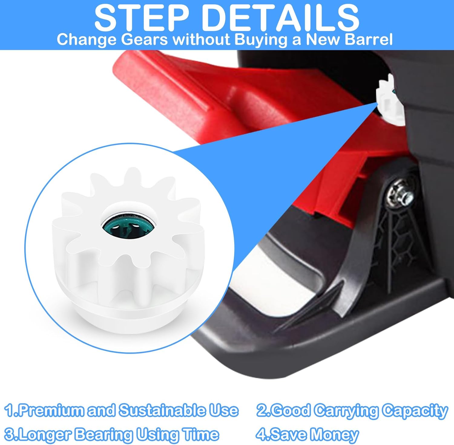 Compact Durable Spin Mop Bucket Replacement for O-CedarVilida